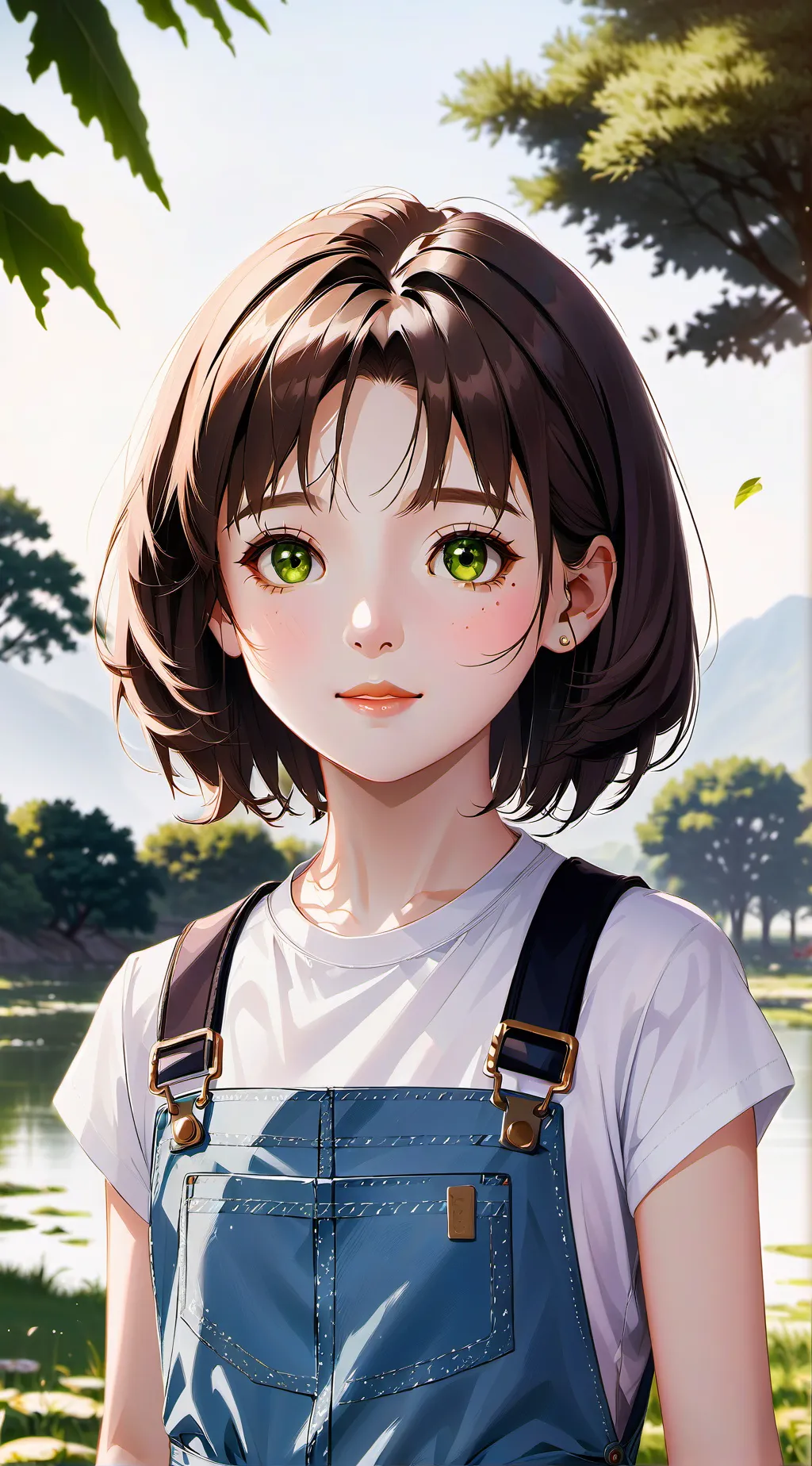 ai character: Зои background