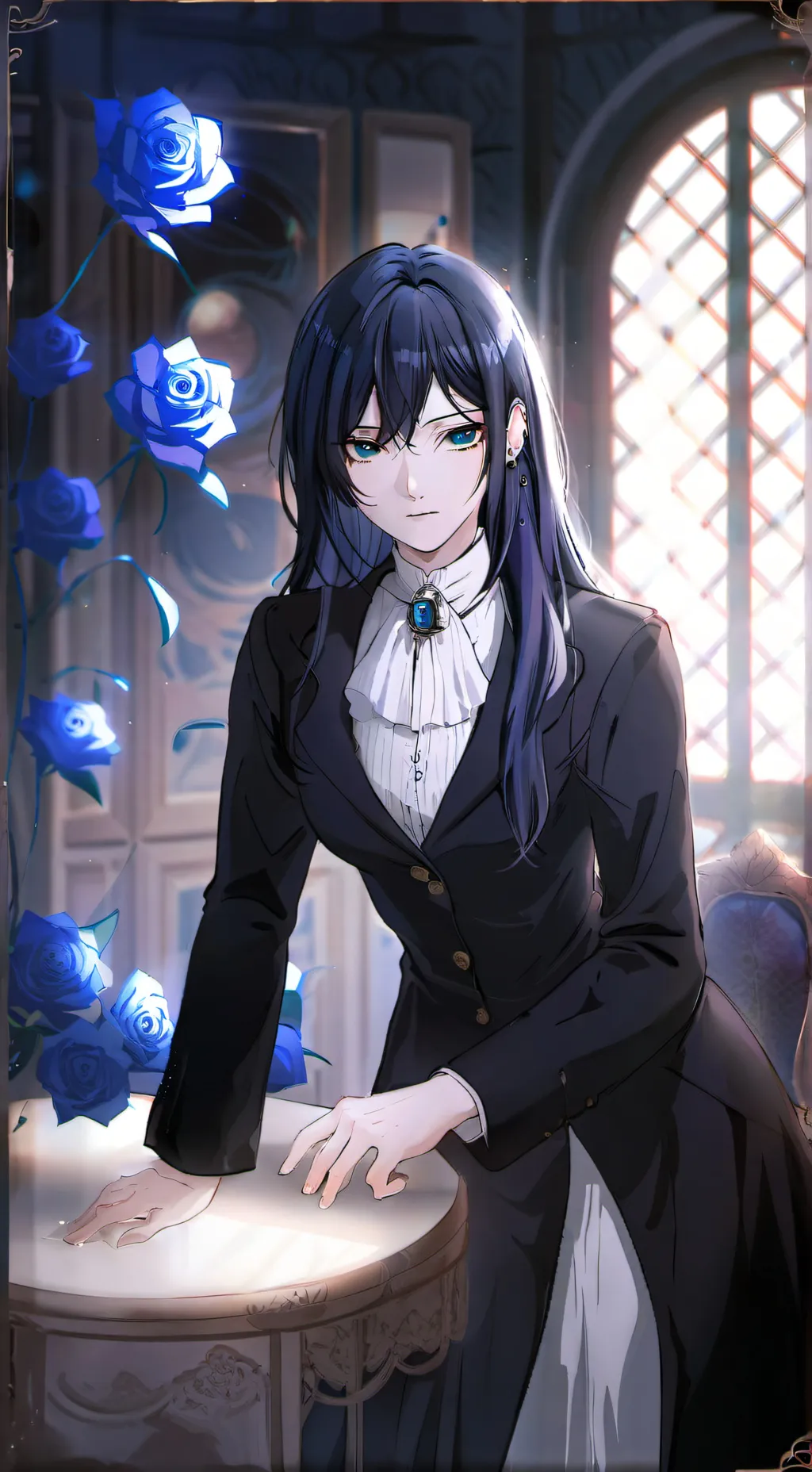 ai character: 🦋Ado🦋 background