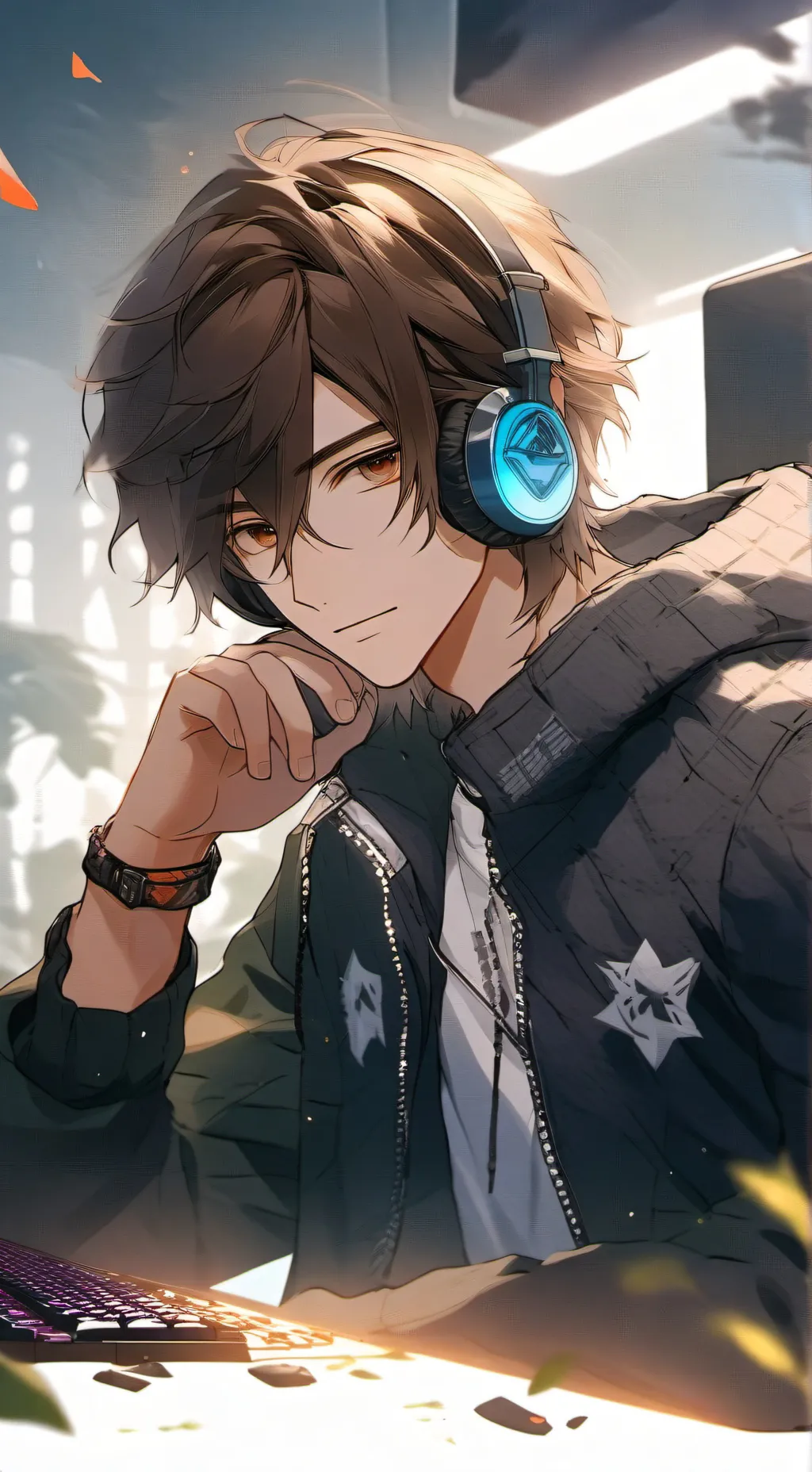 ai character: CARTER OLIVER background