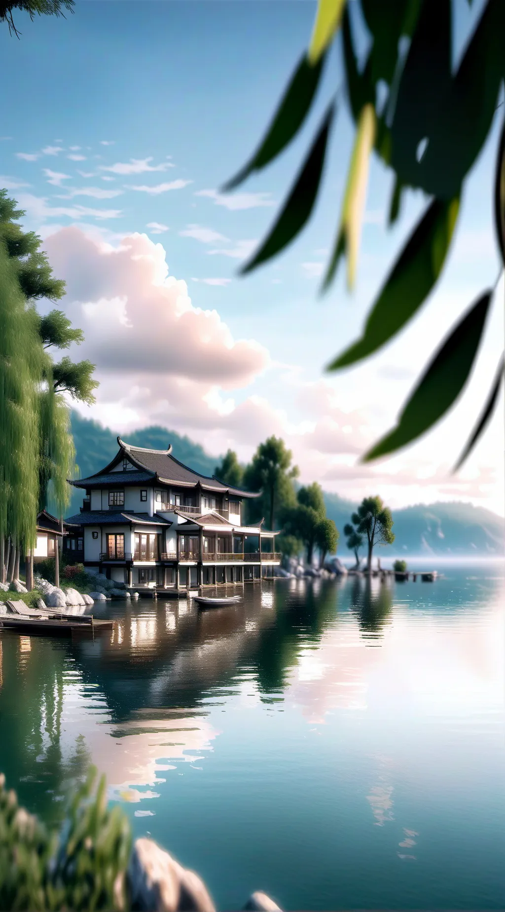 ai character: KNY normal day  background