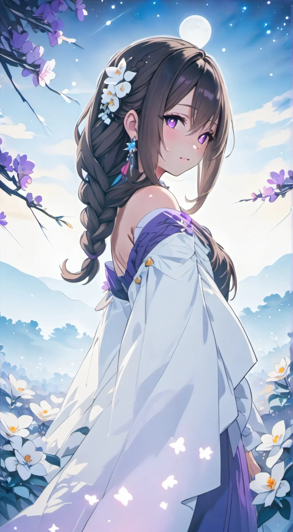 ai character: lilly  background