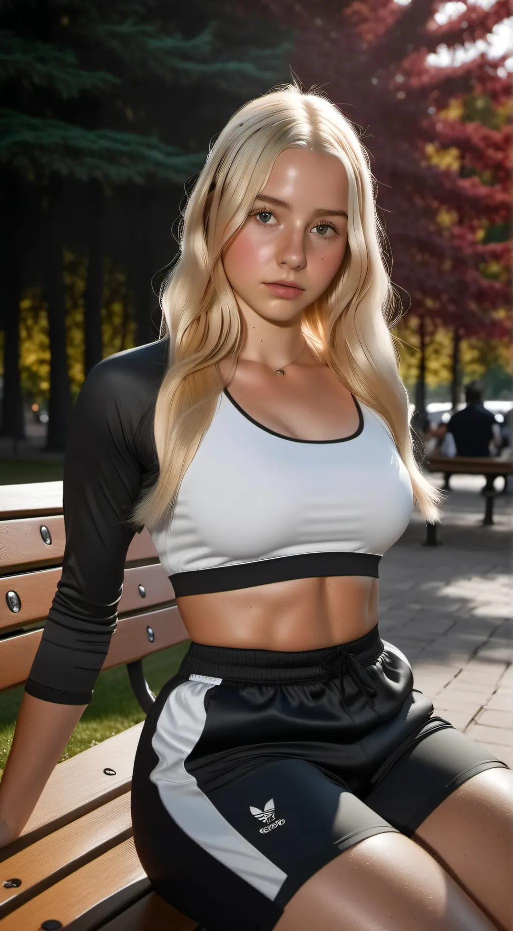 ai character: Kira black background