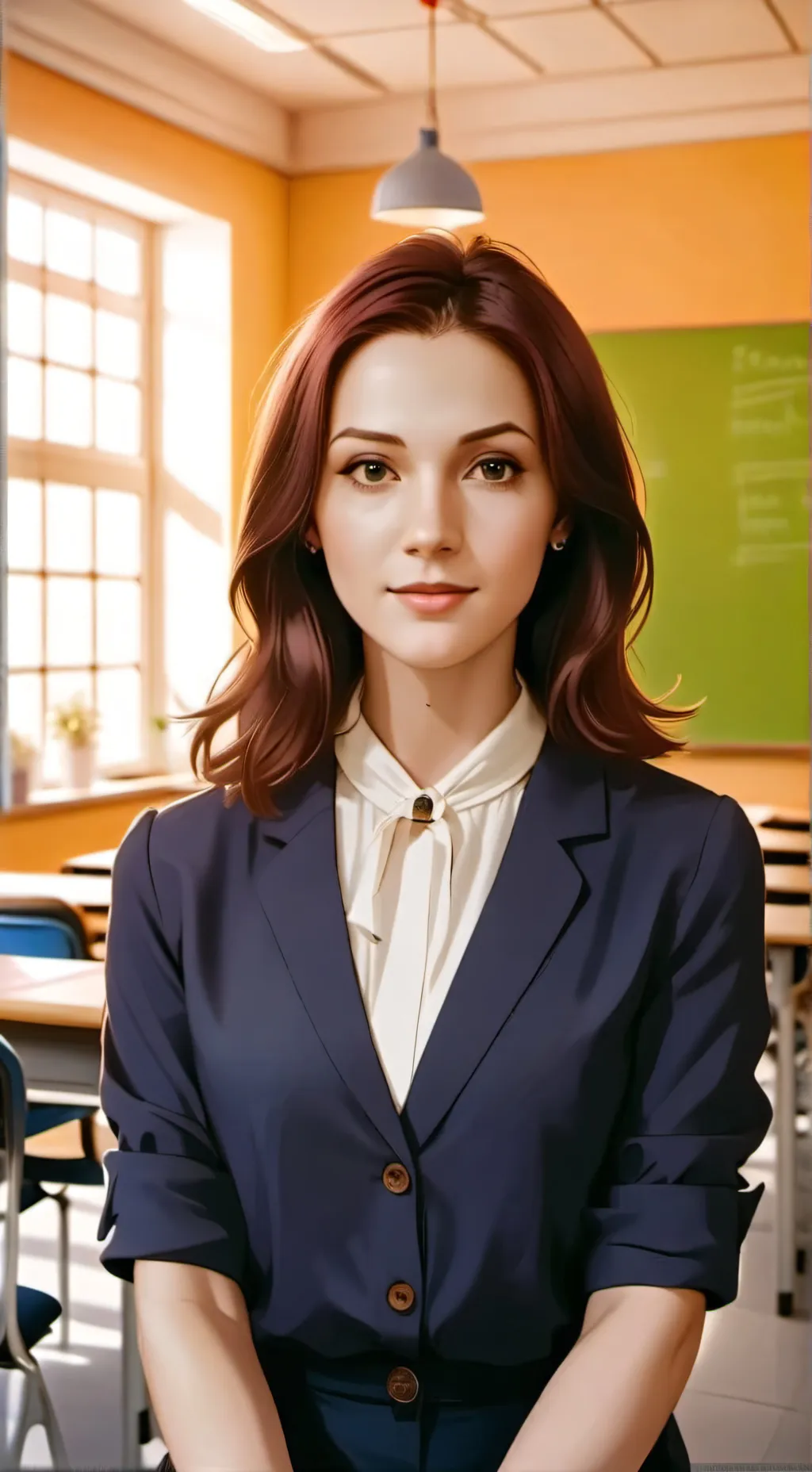 ai character: Ms Johnson background