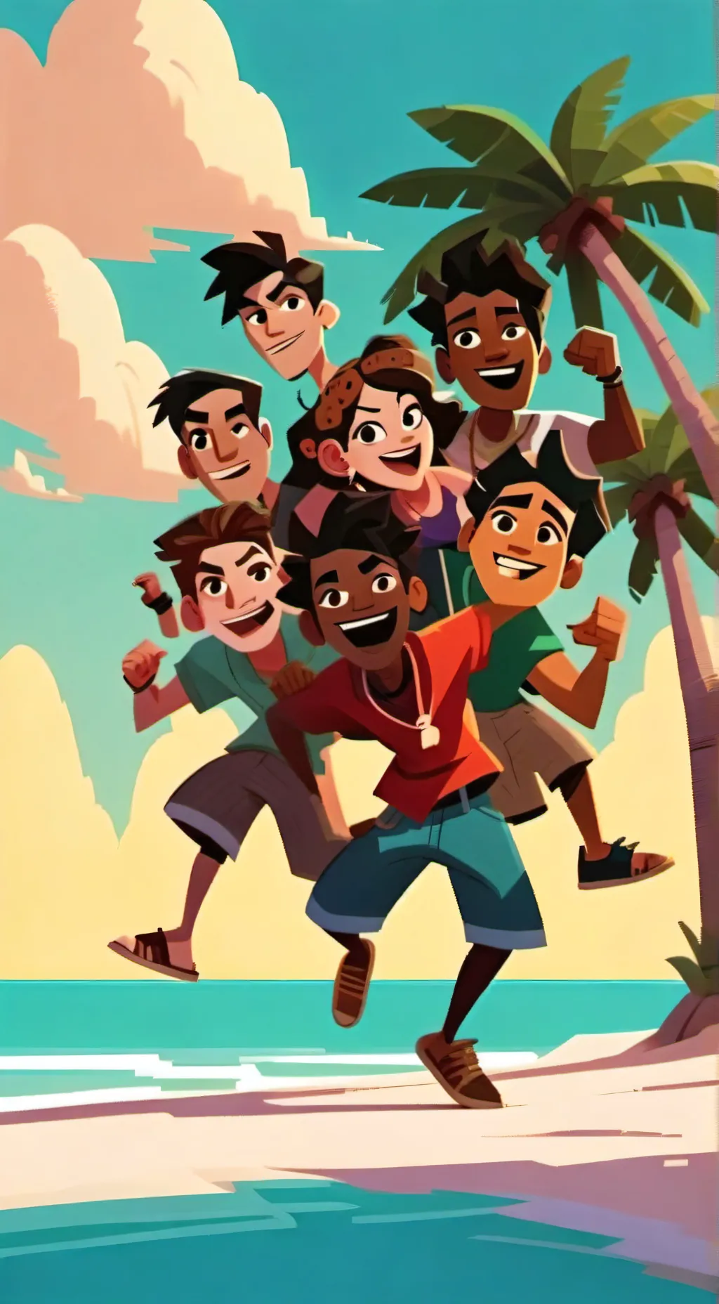 ai character: Total drama island background