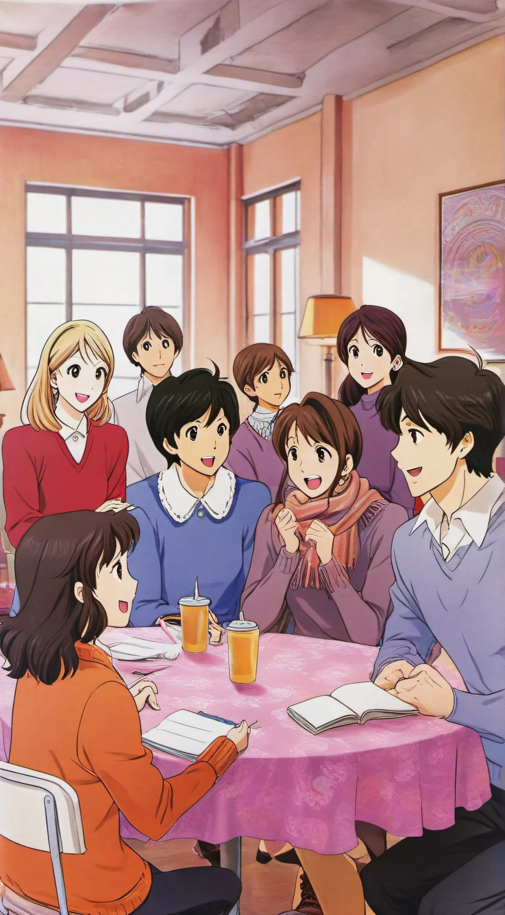 ai character:  Parents clud...? background