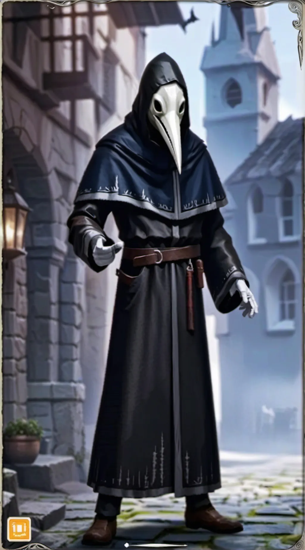 ai character: SCP-049 background