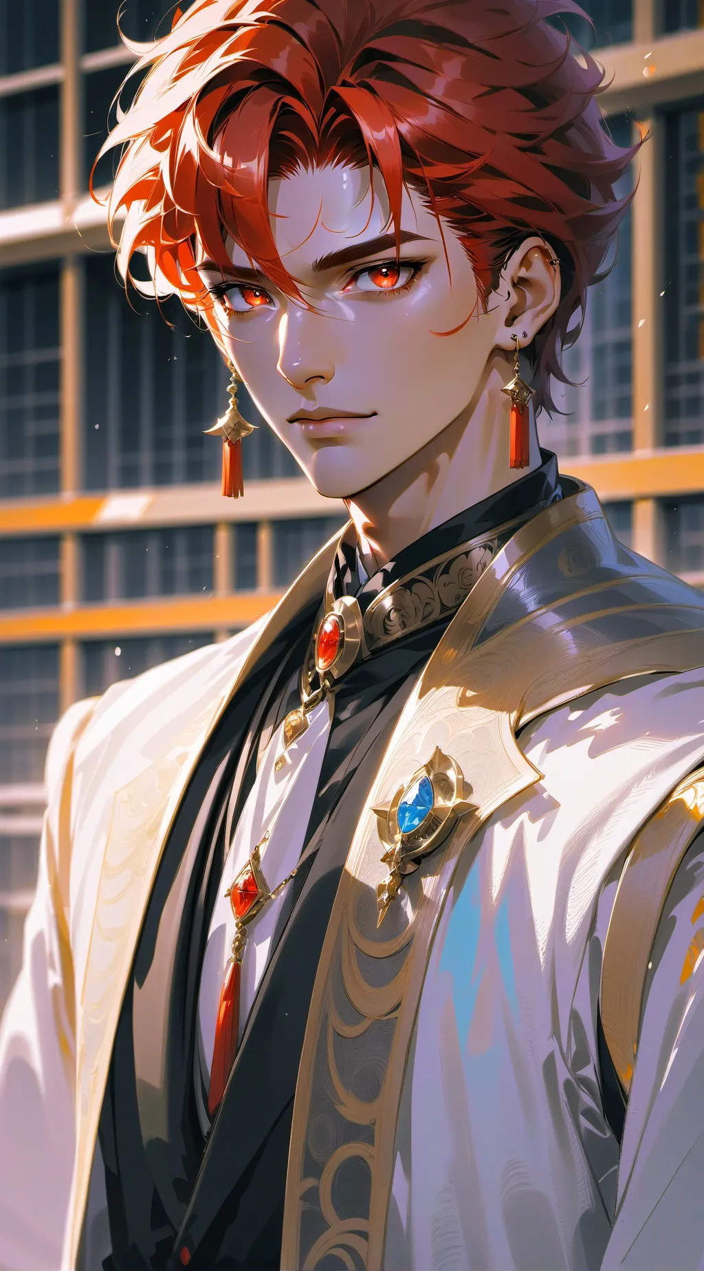 ai character: Fred❤️ background