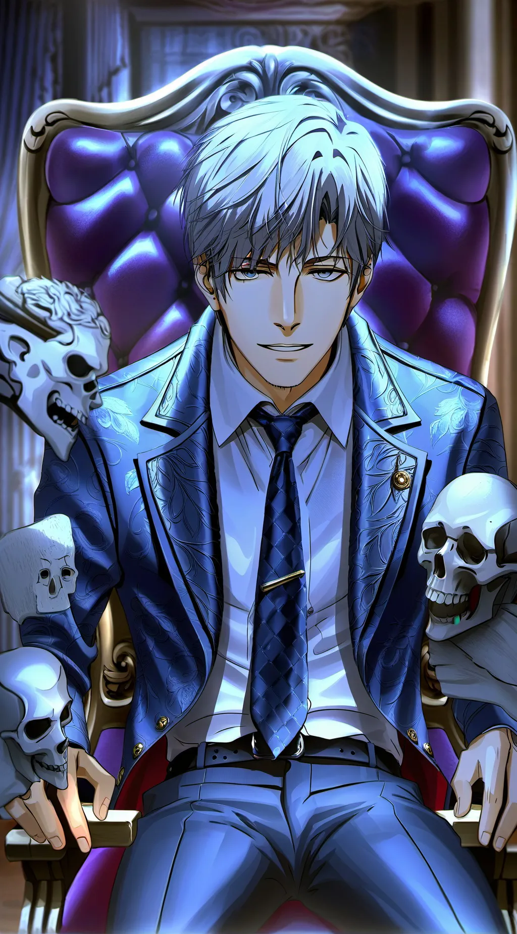 ai character: Charming Rival background