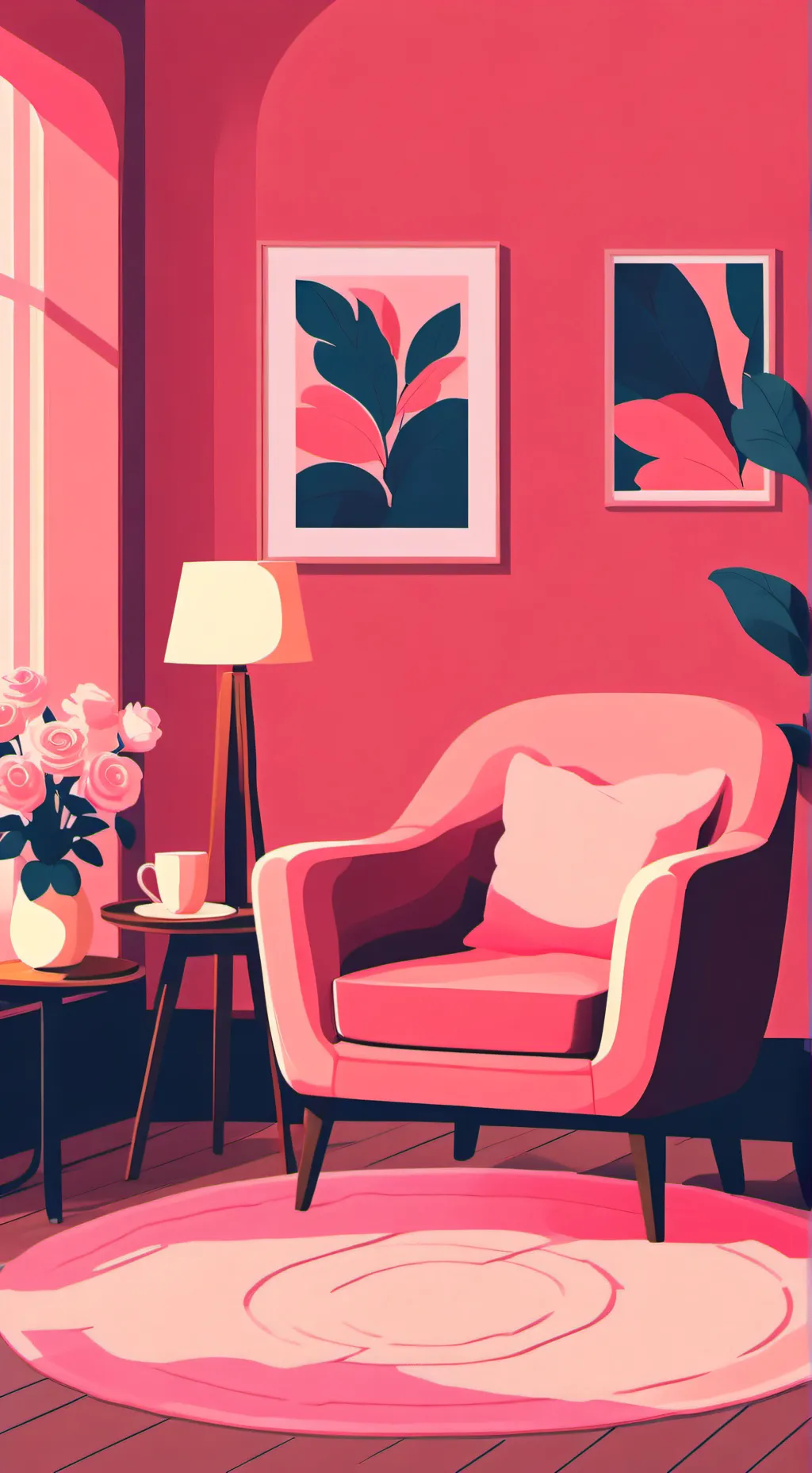 ai character: Pomni sick (21-22) background