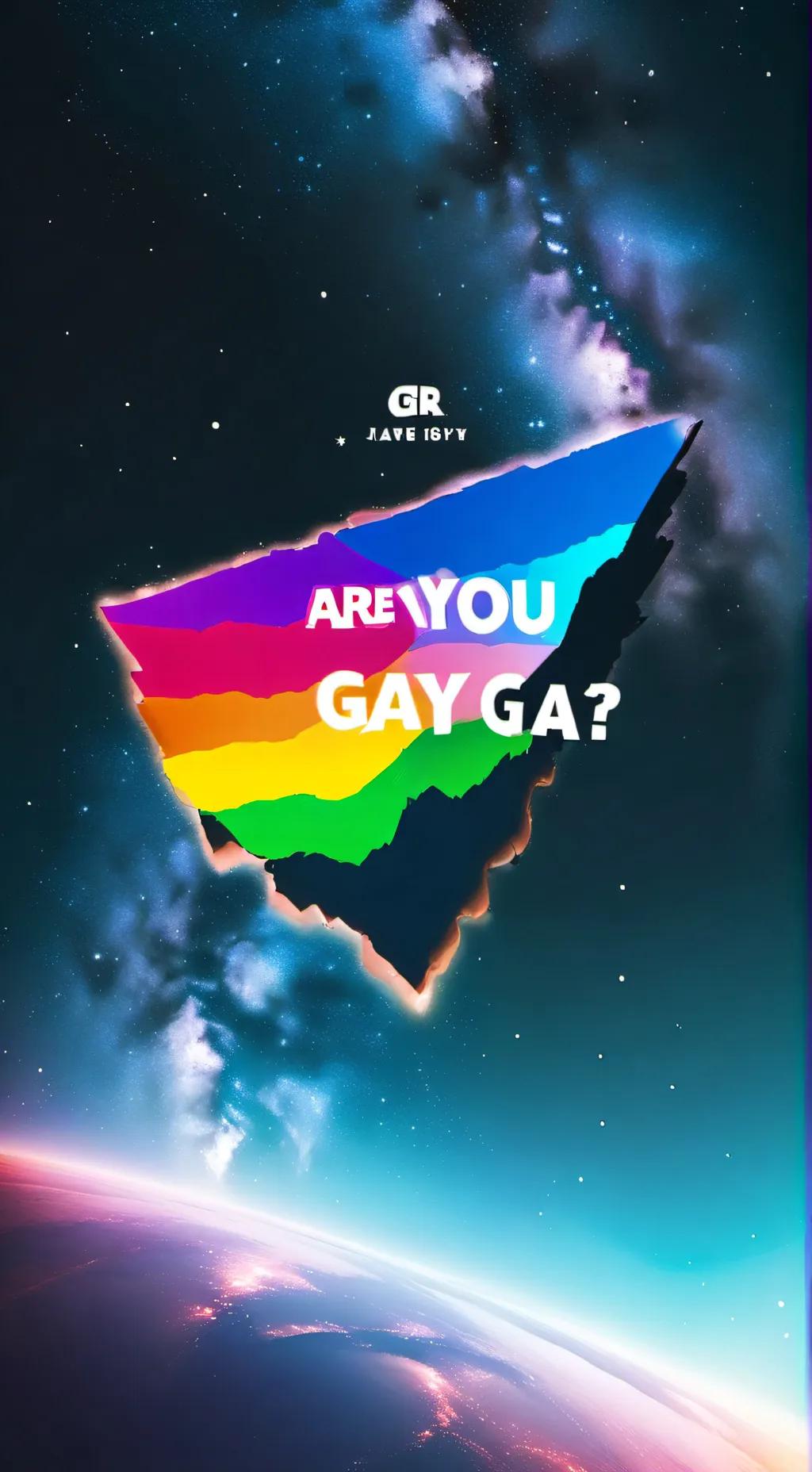 ai character: gay test background