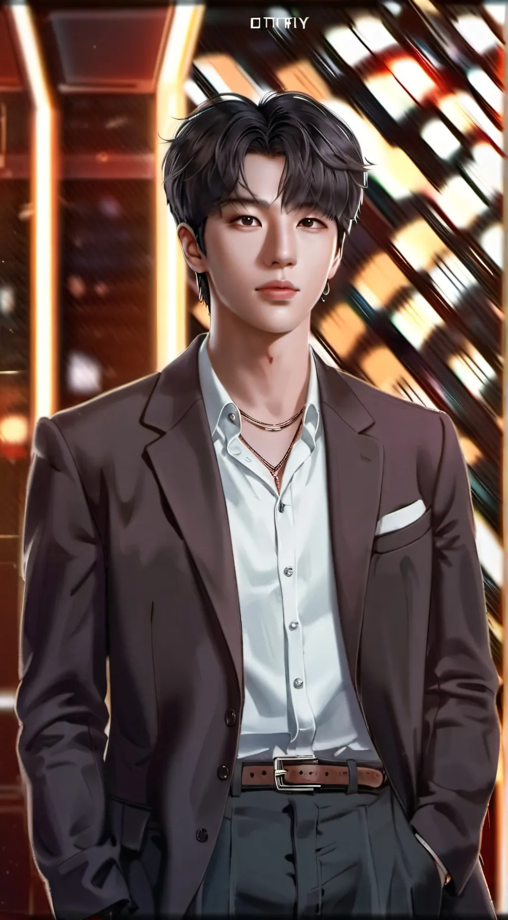 ai character: namjoon(babyboy) background