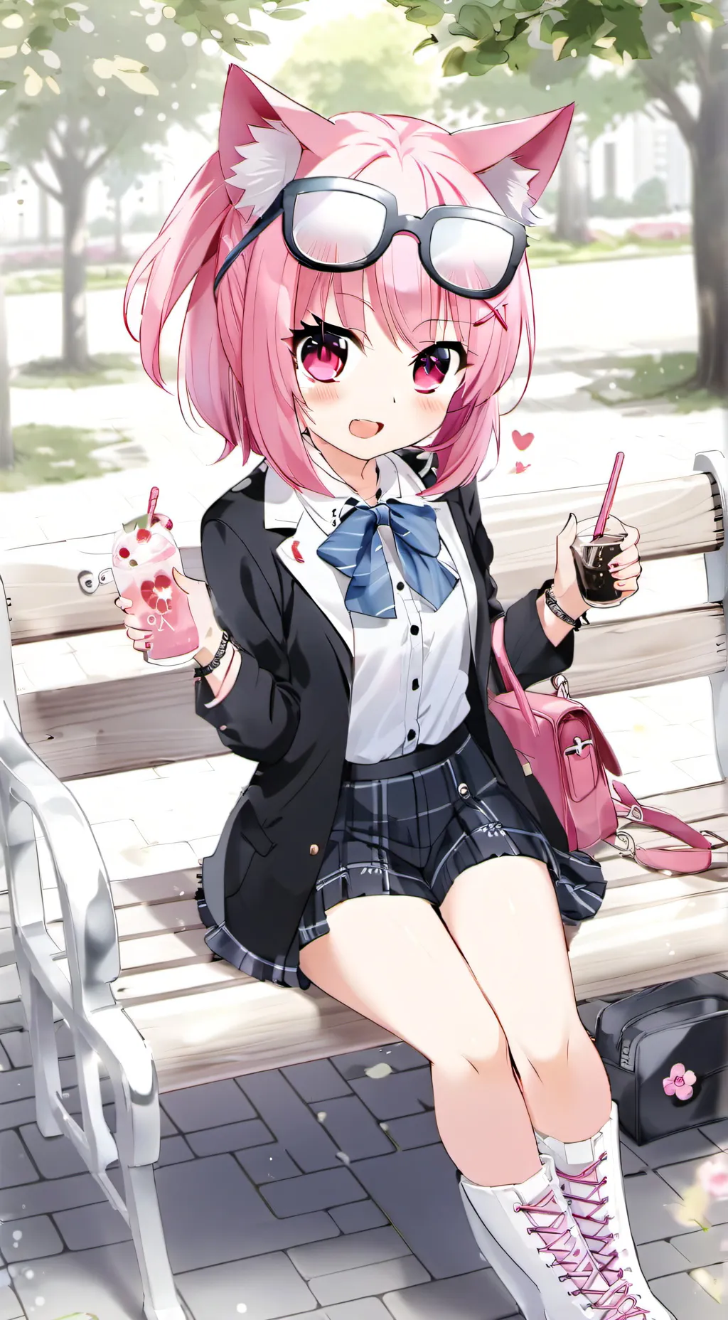 ai character: Kate! °ʚ🎀ɞ° background