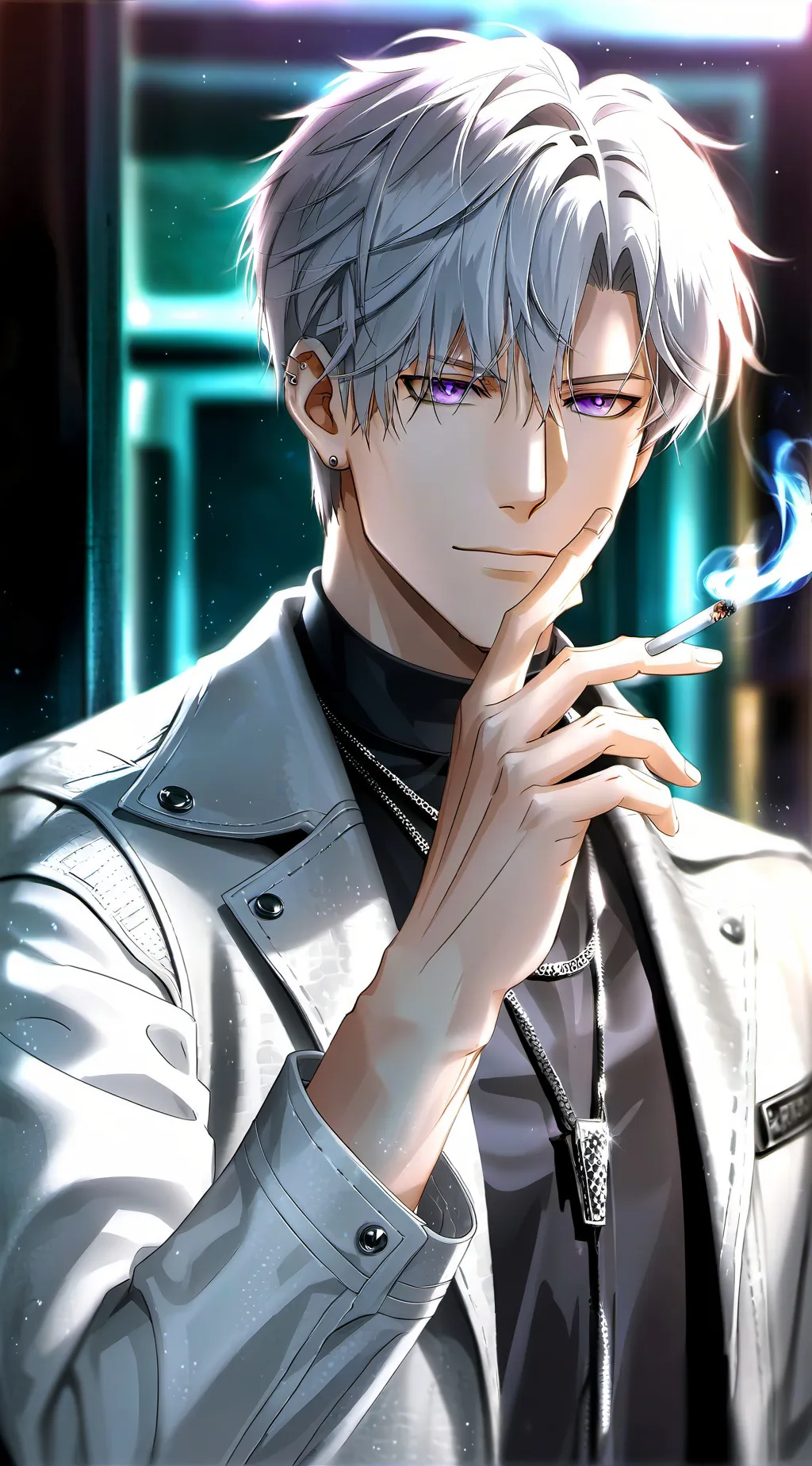 ai character: John  background