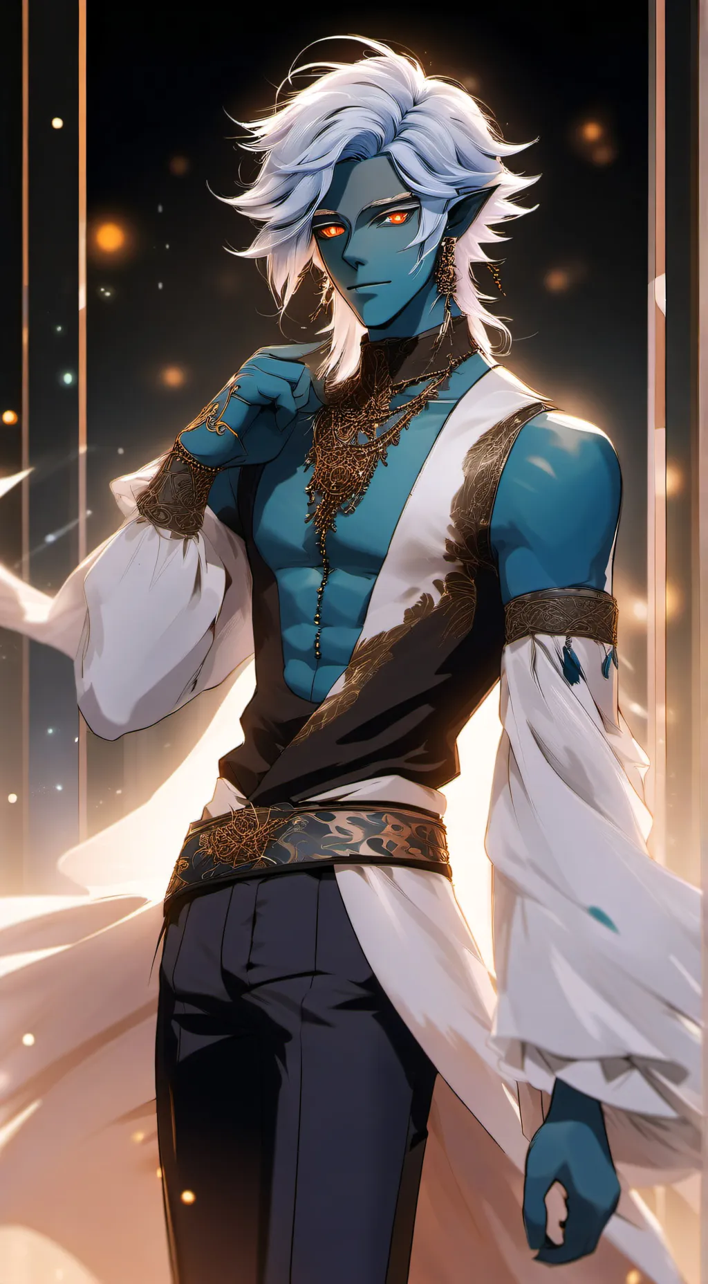 ai character: Desaeris  background