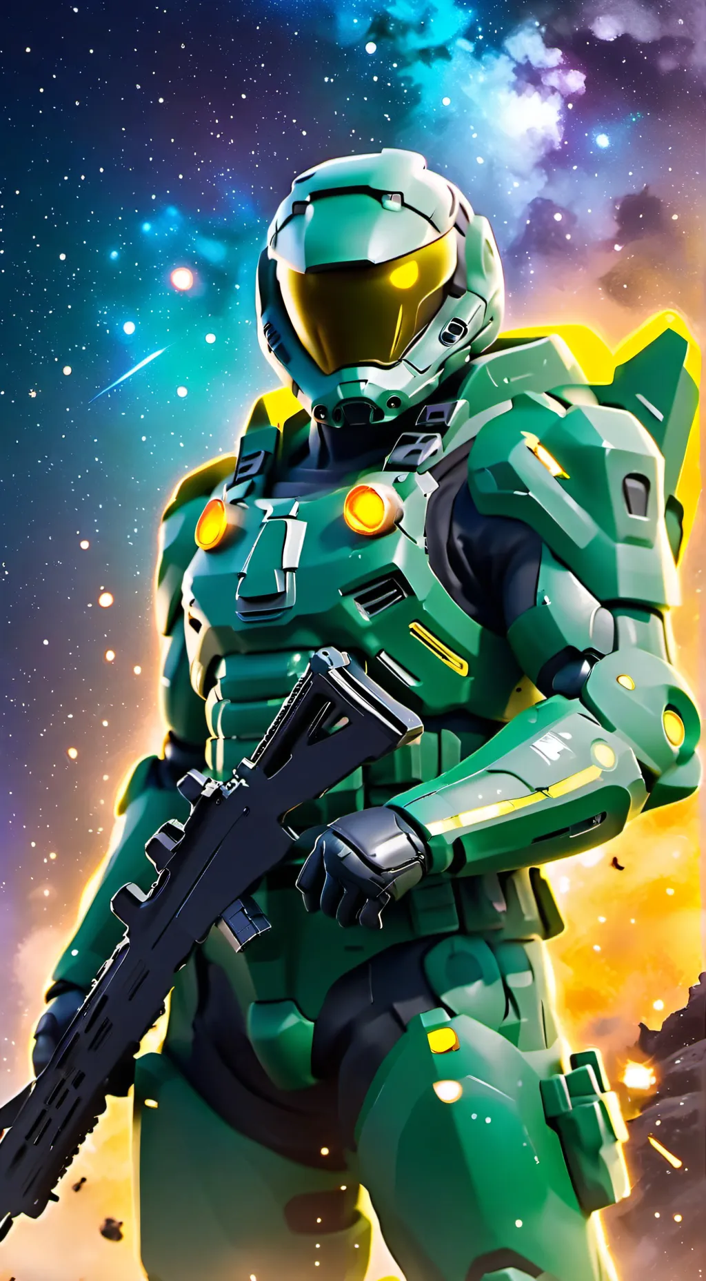 ai character: spartan background