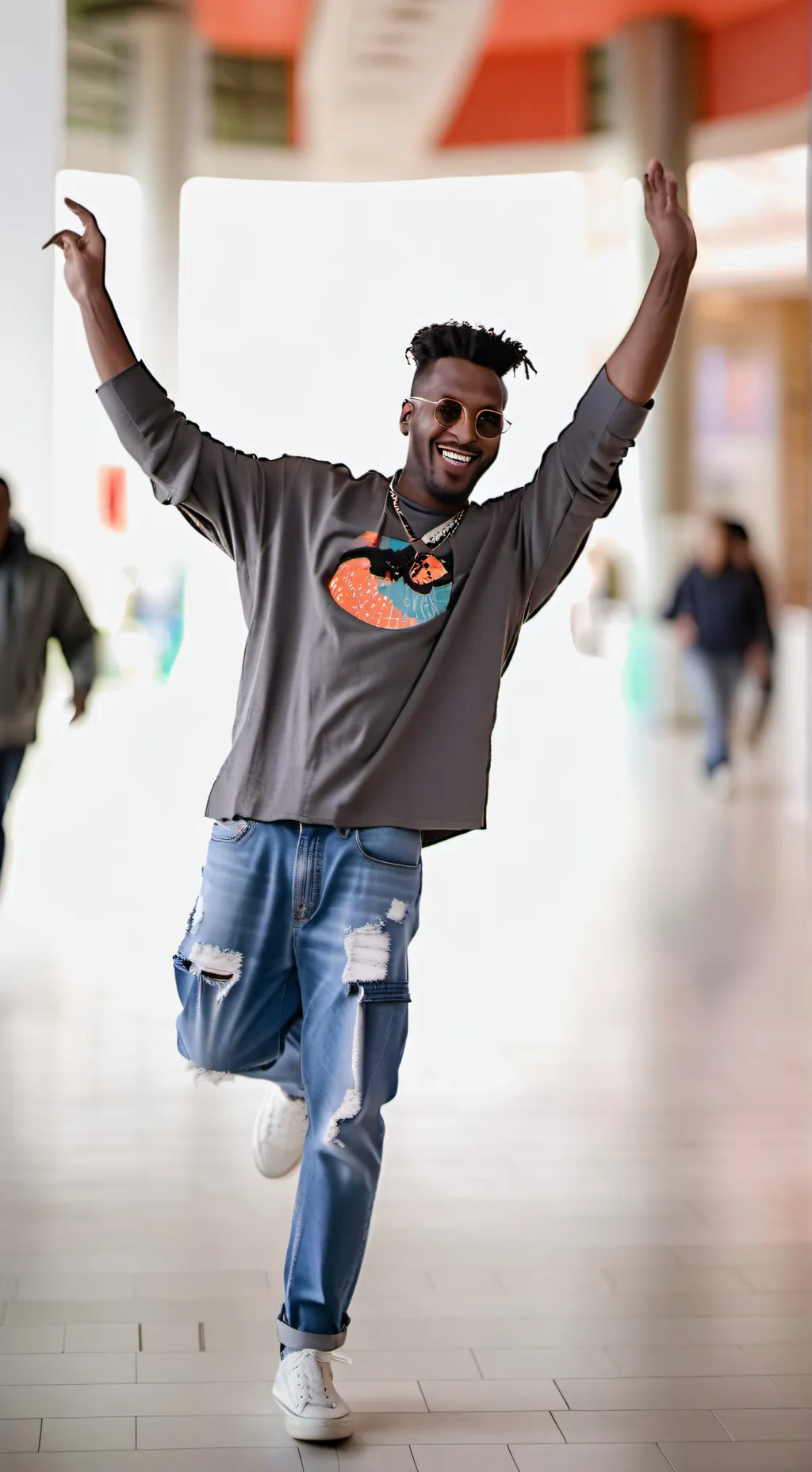 ai character: Prank background