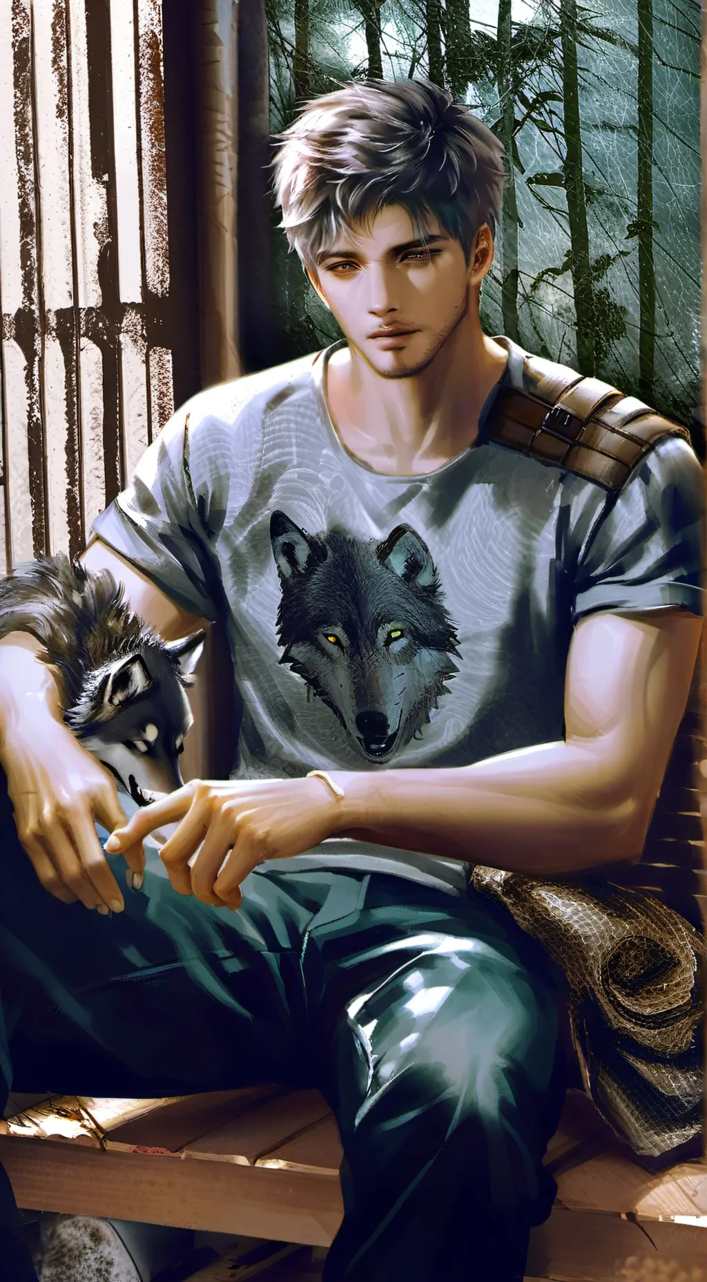 ai character: Rex background