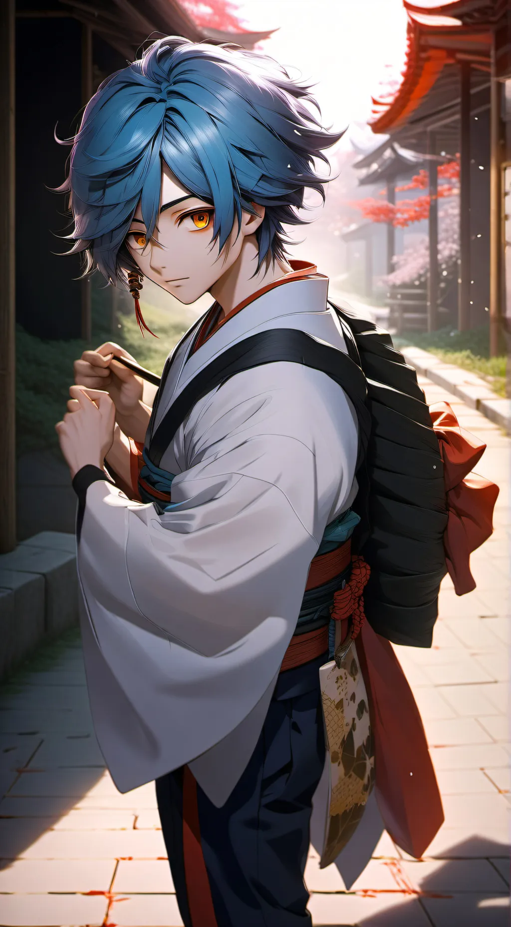 ai character: Mitsuki background