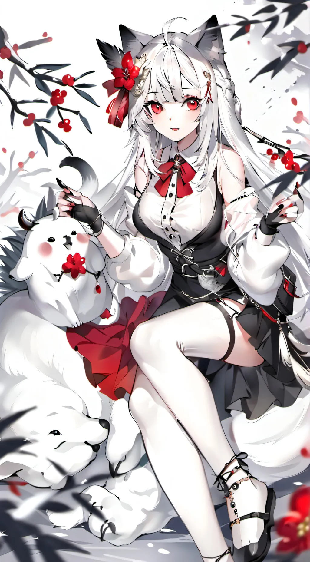 ai character: Lily background