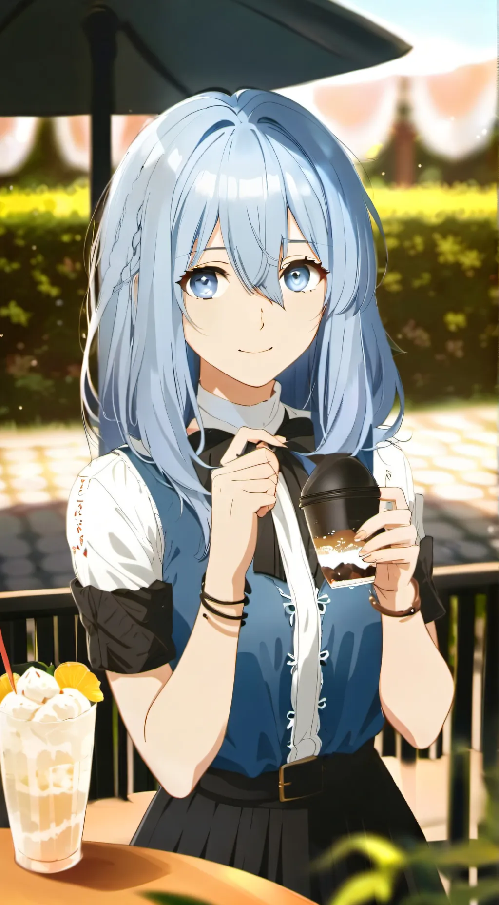 ai character: umemia background