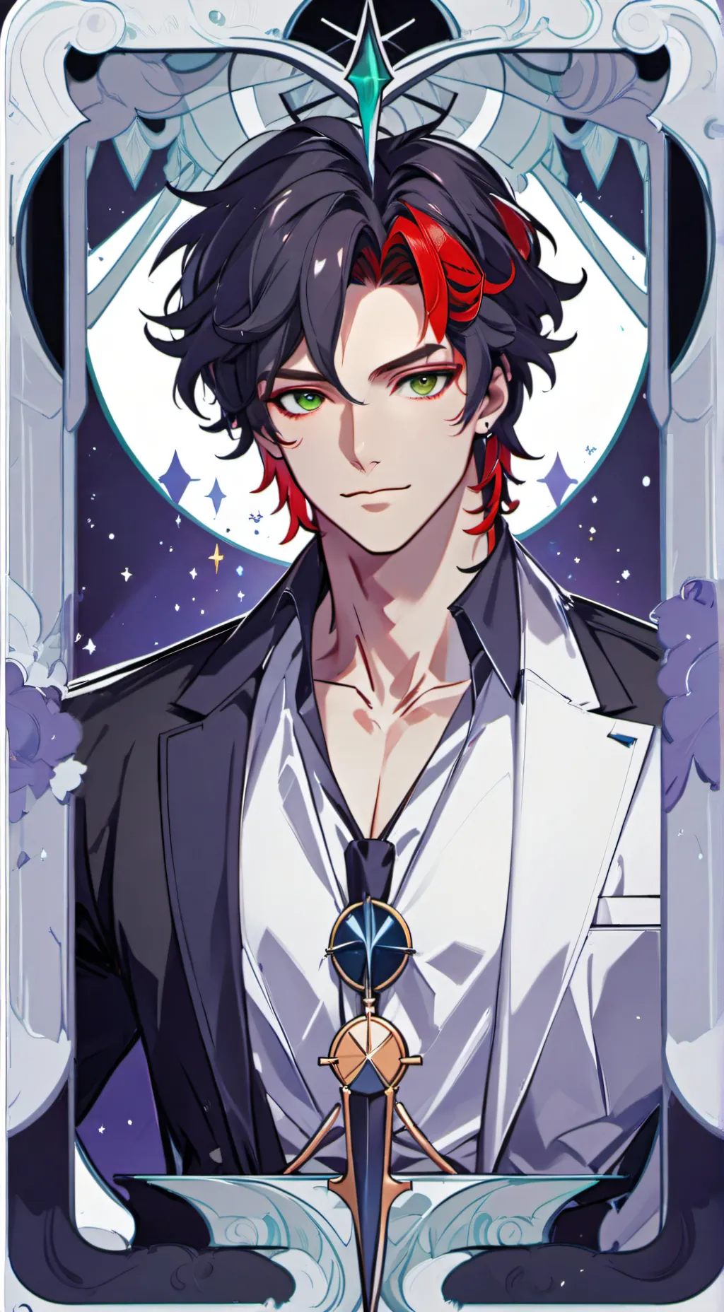 ai character: Alexander  background