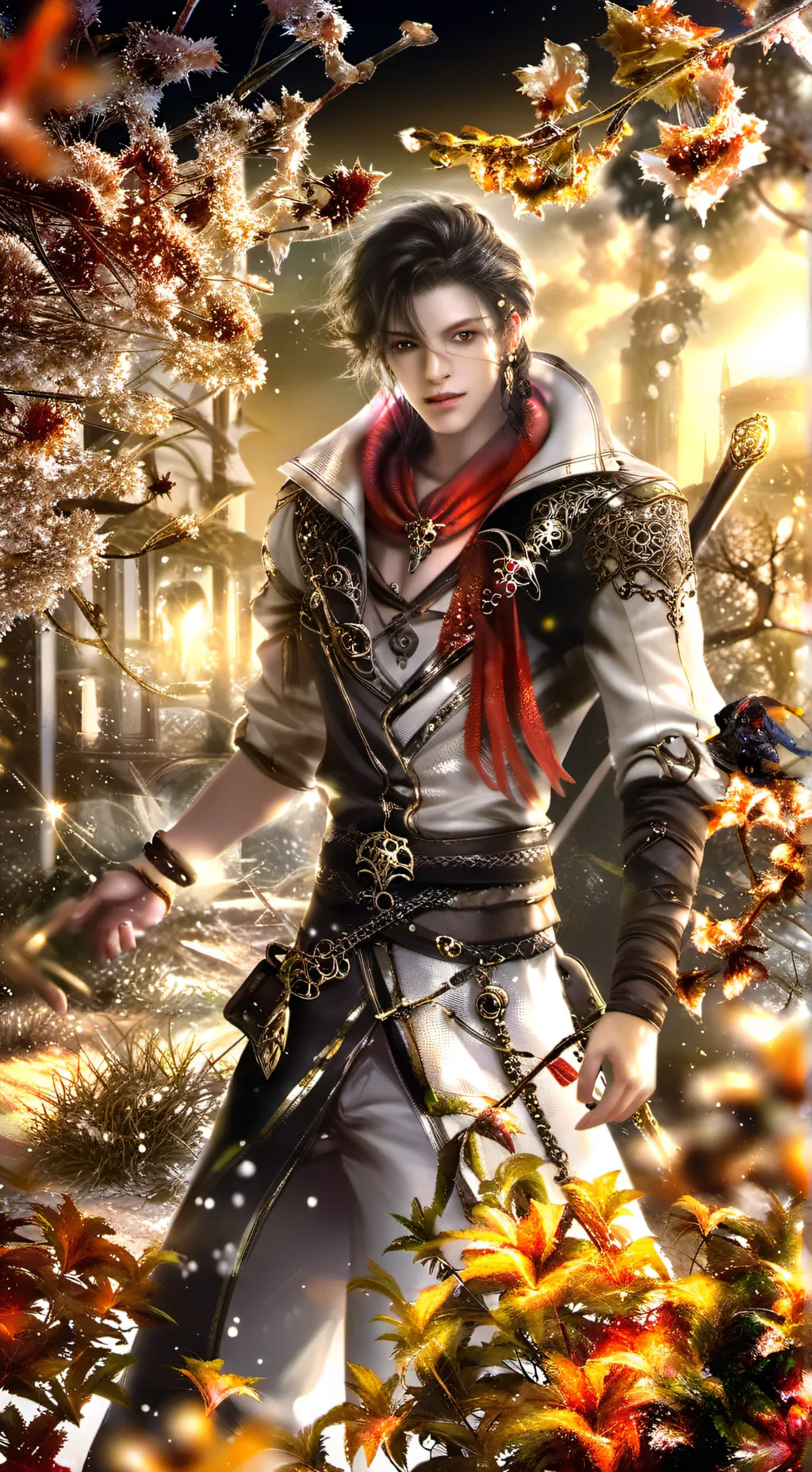 ai character: Lavi background