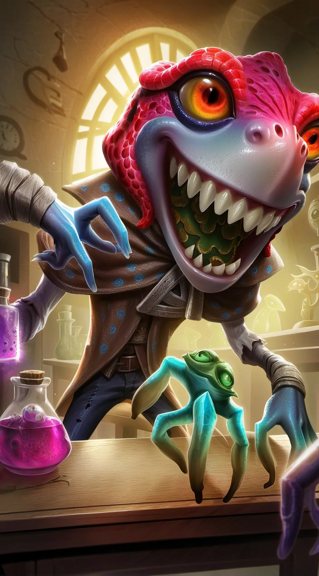 ai character: Gluxon background