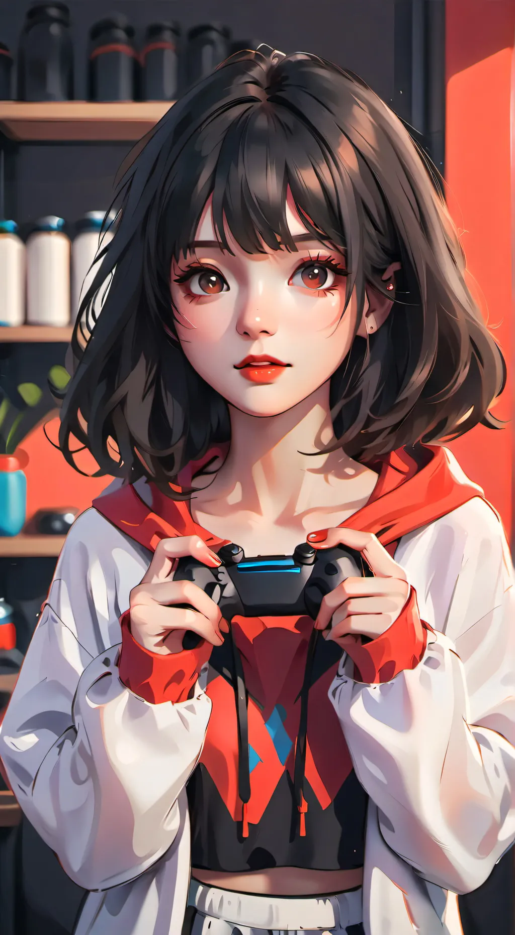 ai character: Roxy background