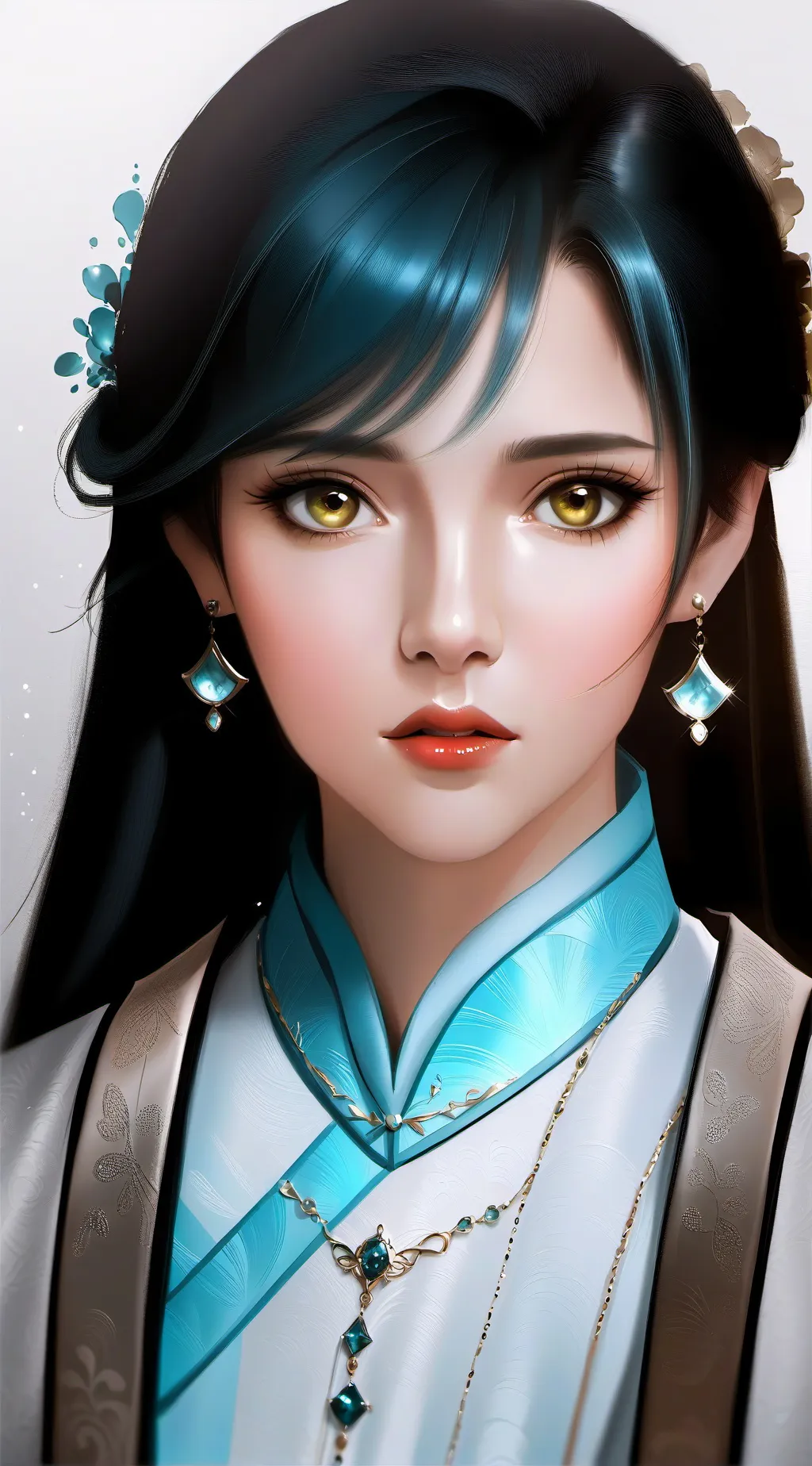 ai character: Aphmau werewolf  background