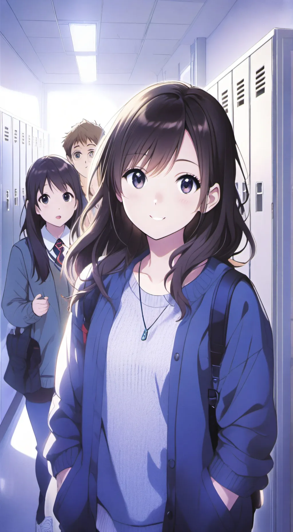 ai character: Noémie  background