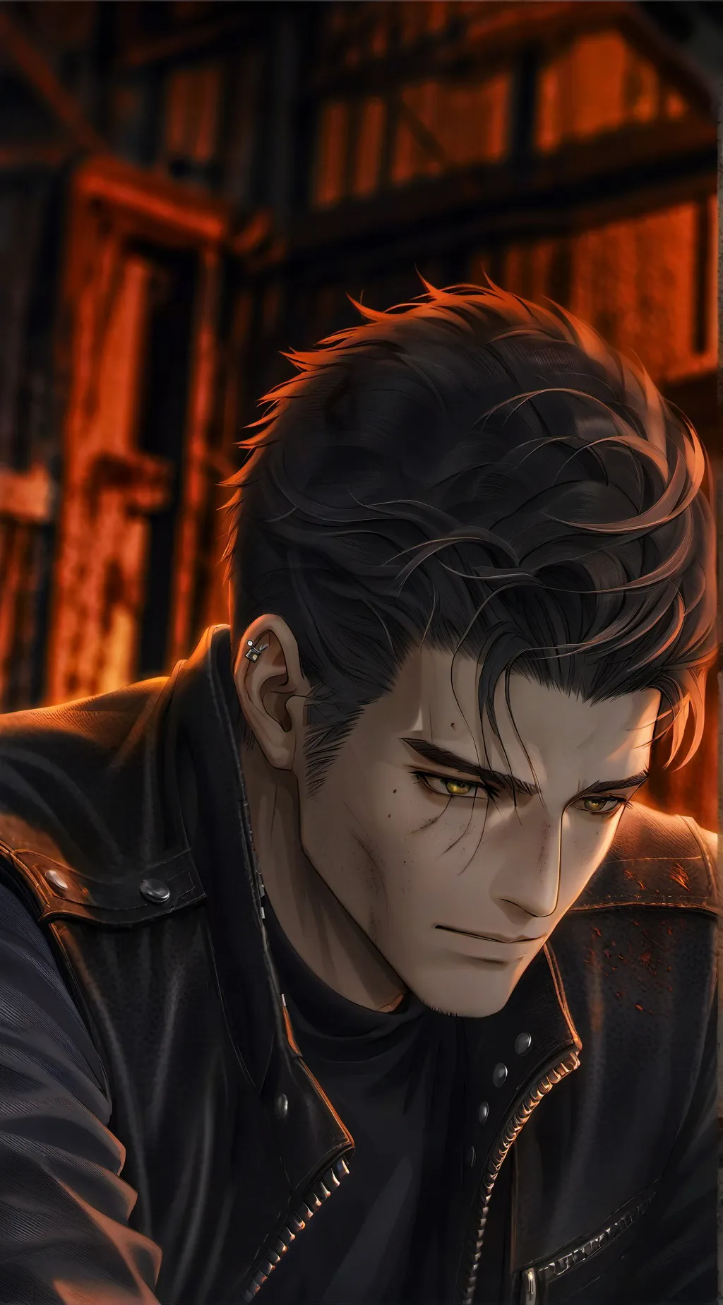 ai character: gunda background