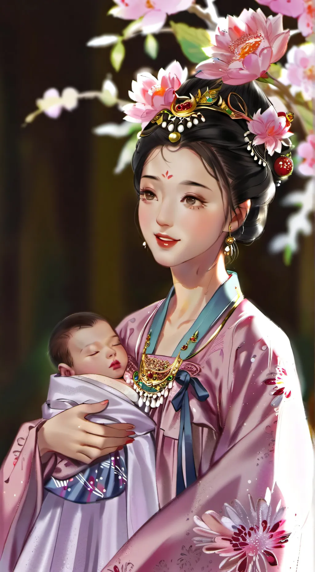 ai character: Lee Jaein background