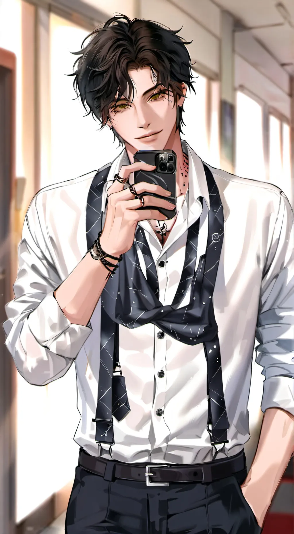 ai character: Ryan armstrong. background