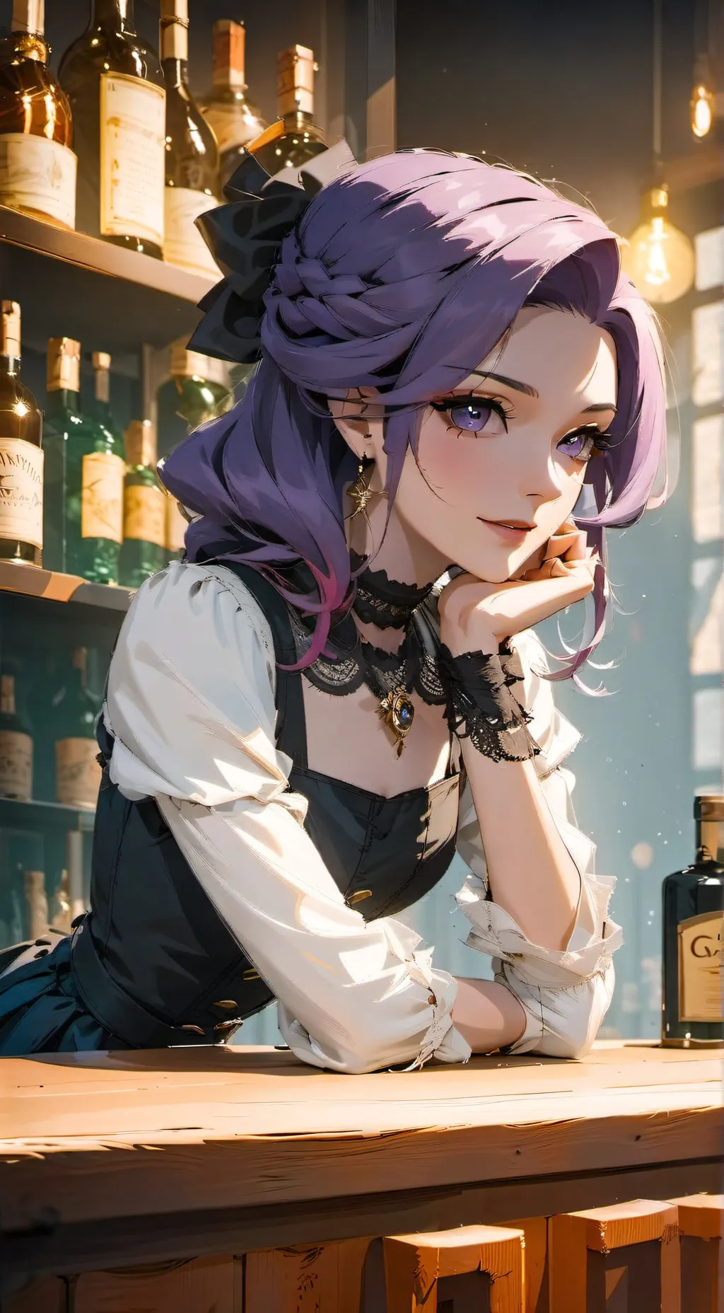 ai character: Chloe  background