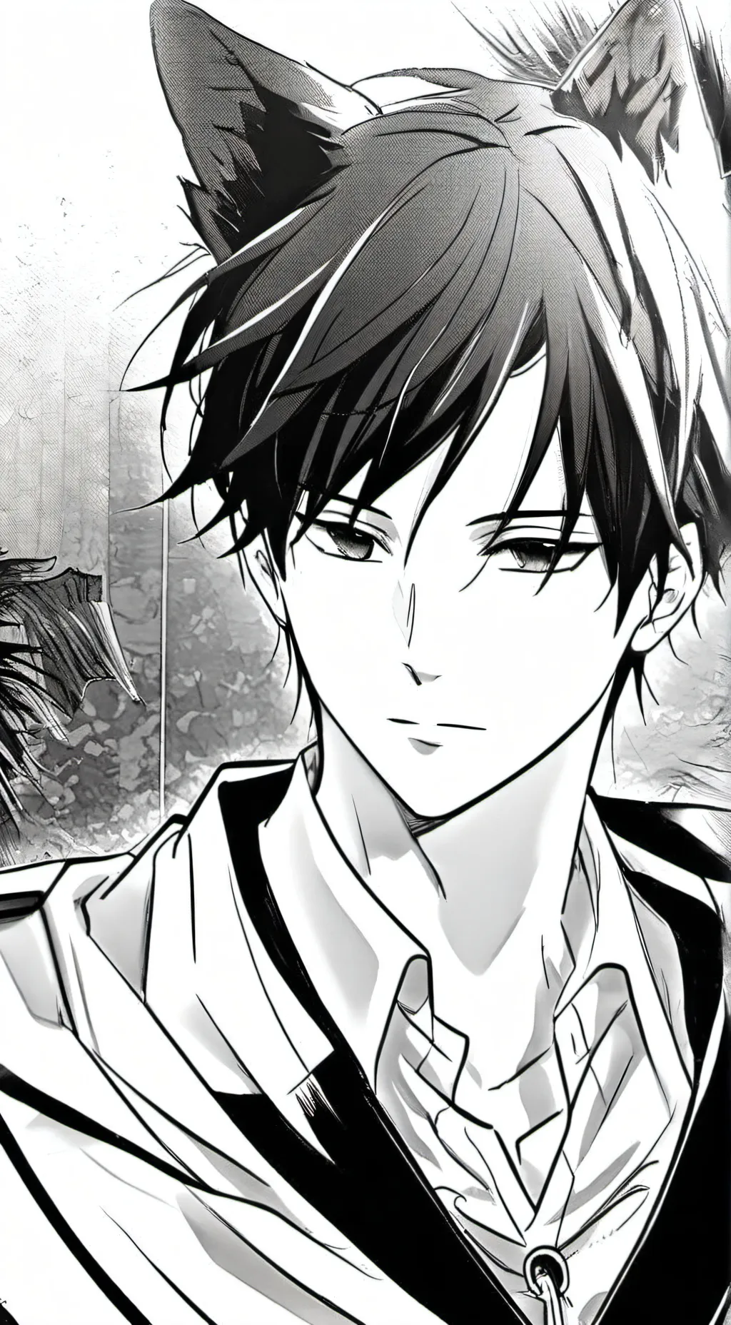 ai character: 🐺 Arnold 🐺 background