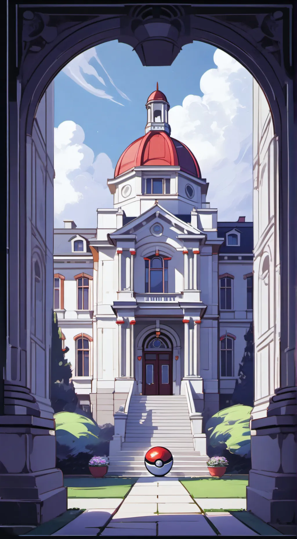 ai character: Recoviea academy background