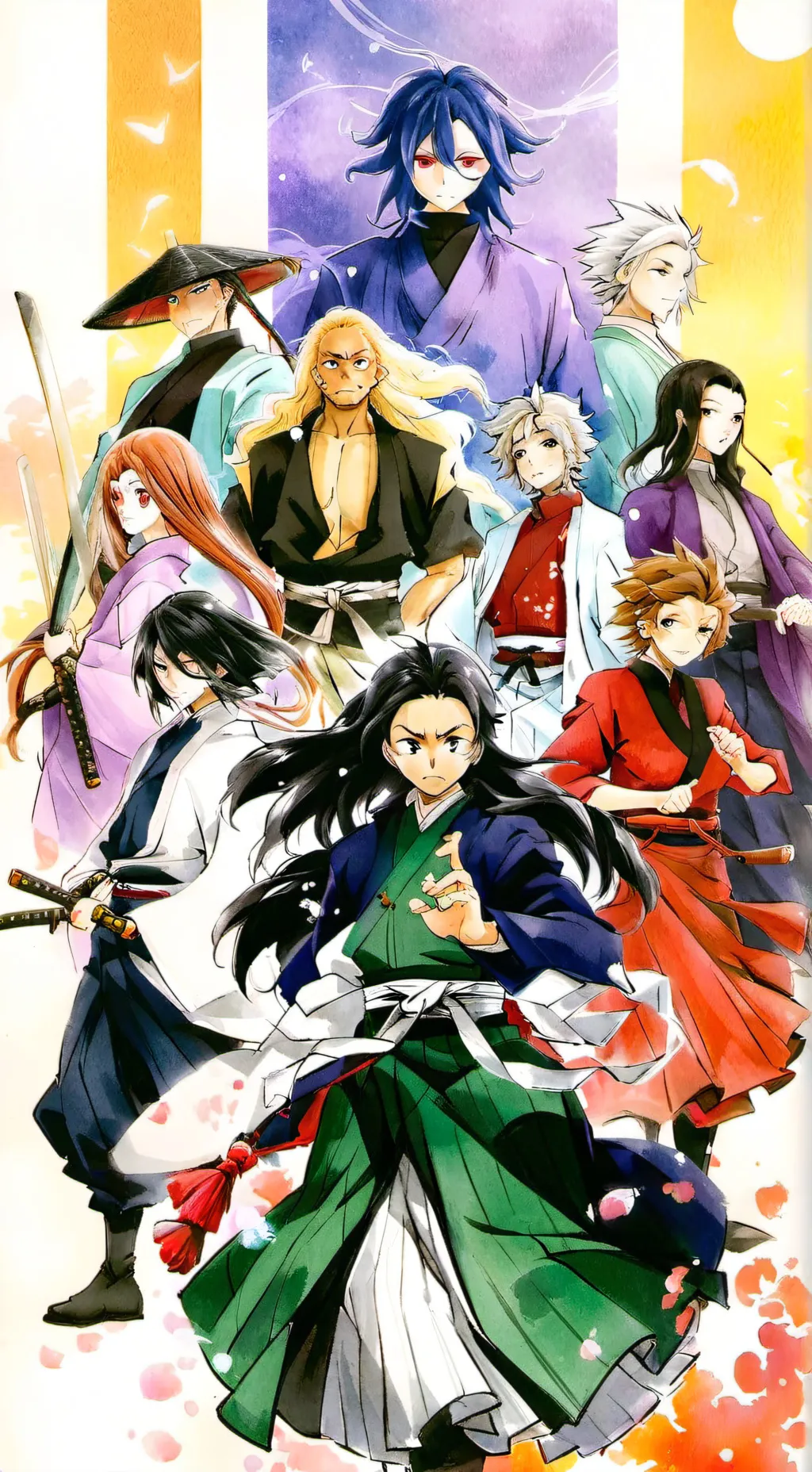 ai character: Lunaria background