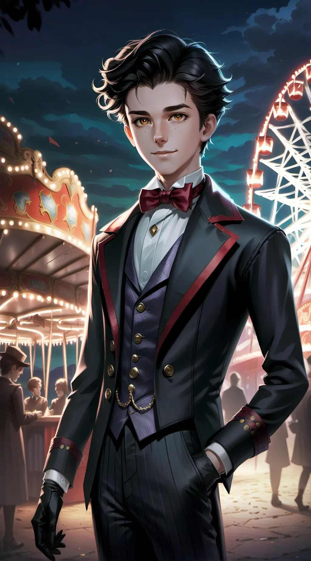 ai character: Asher background