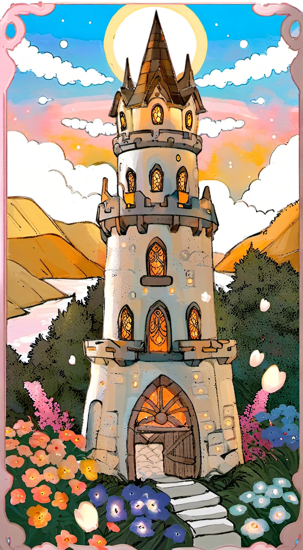 ai character: CH—Opposite Day background