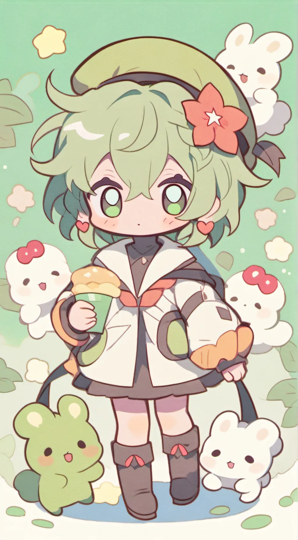 ai character: 🍼 Dandy's World background