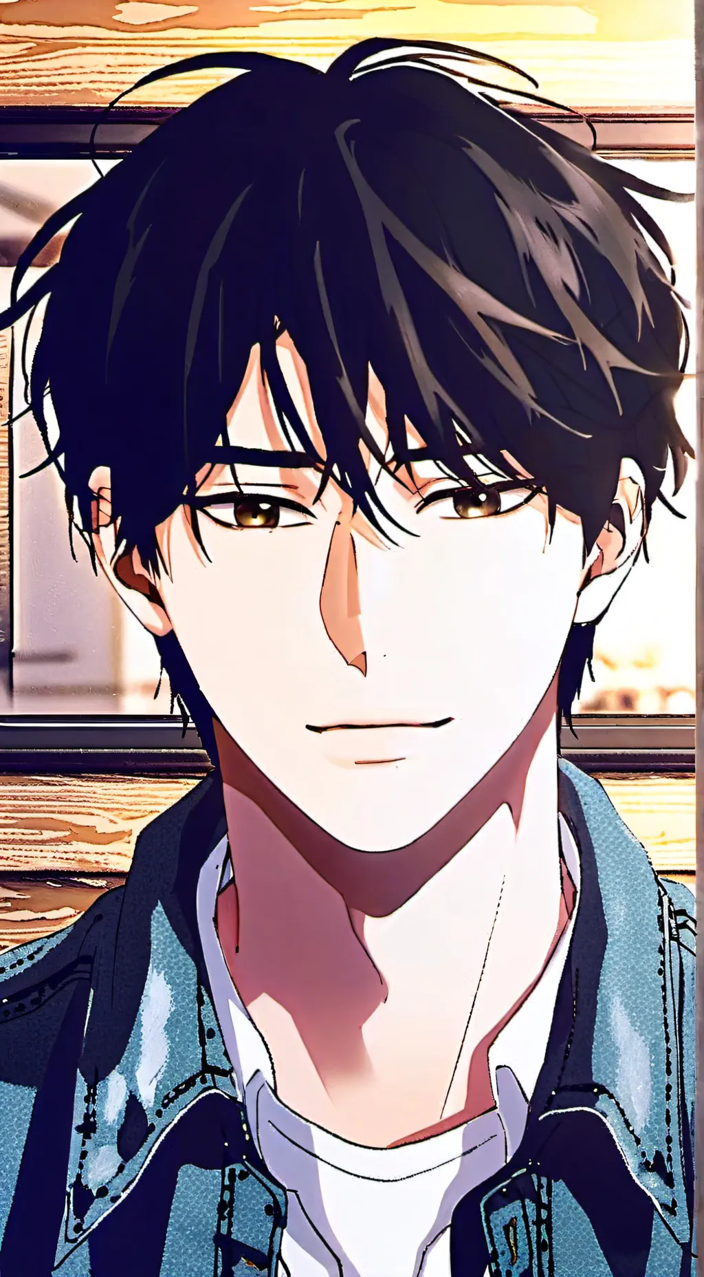 ai character: marck  background