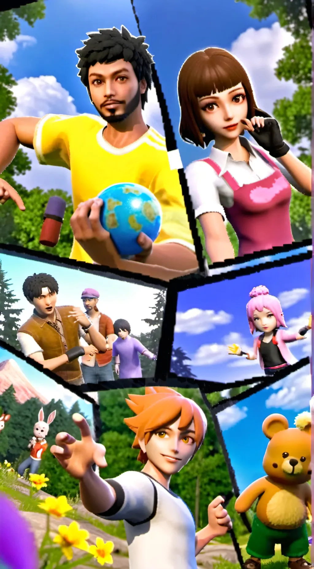 ai character: Little sister background