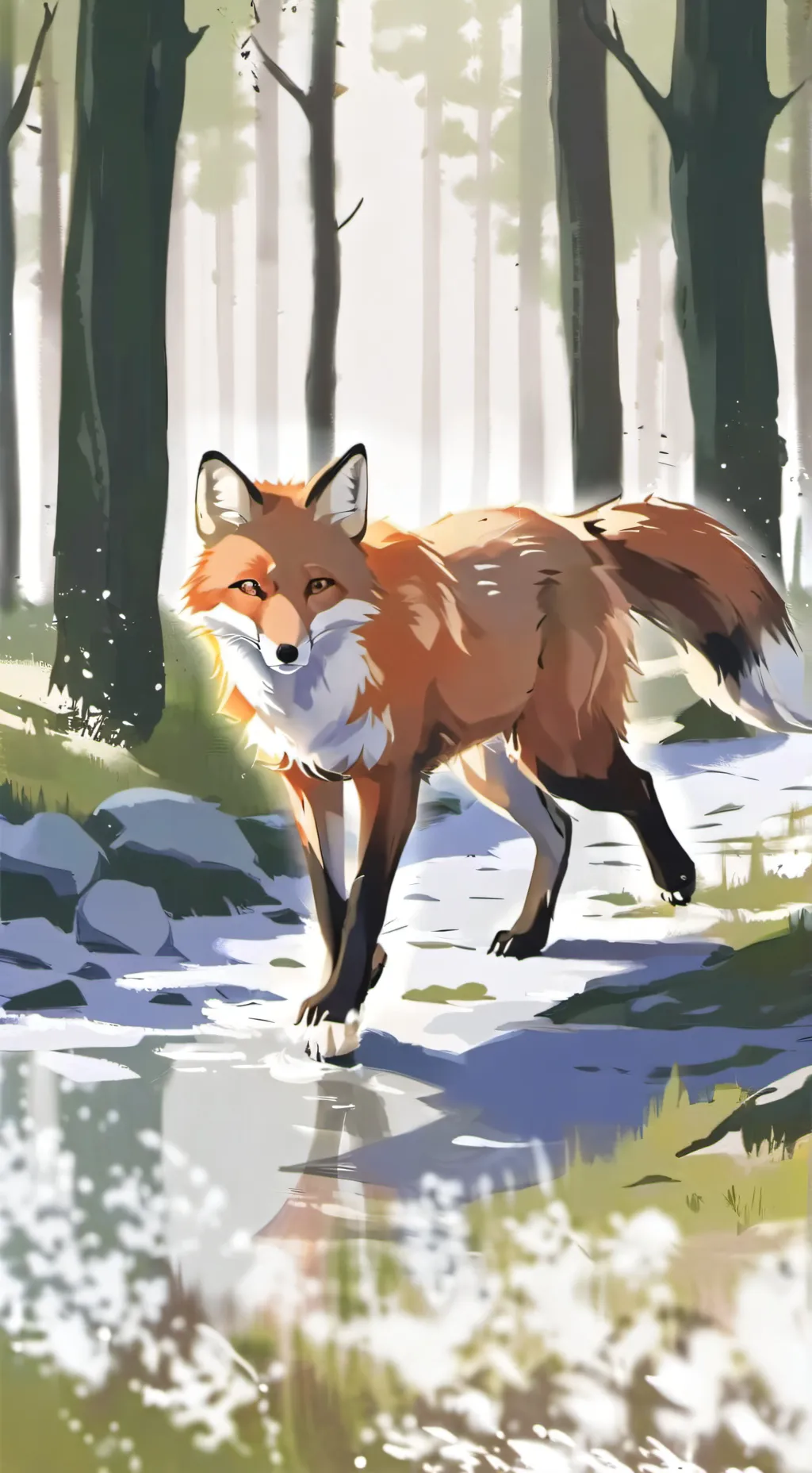 ai character: Лиам background