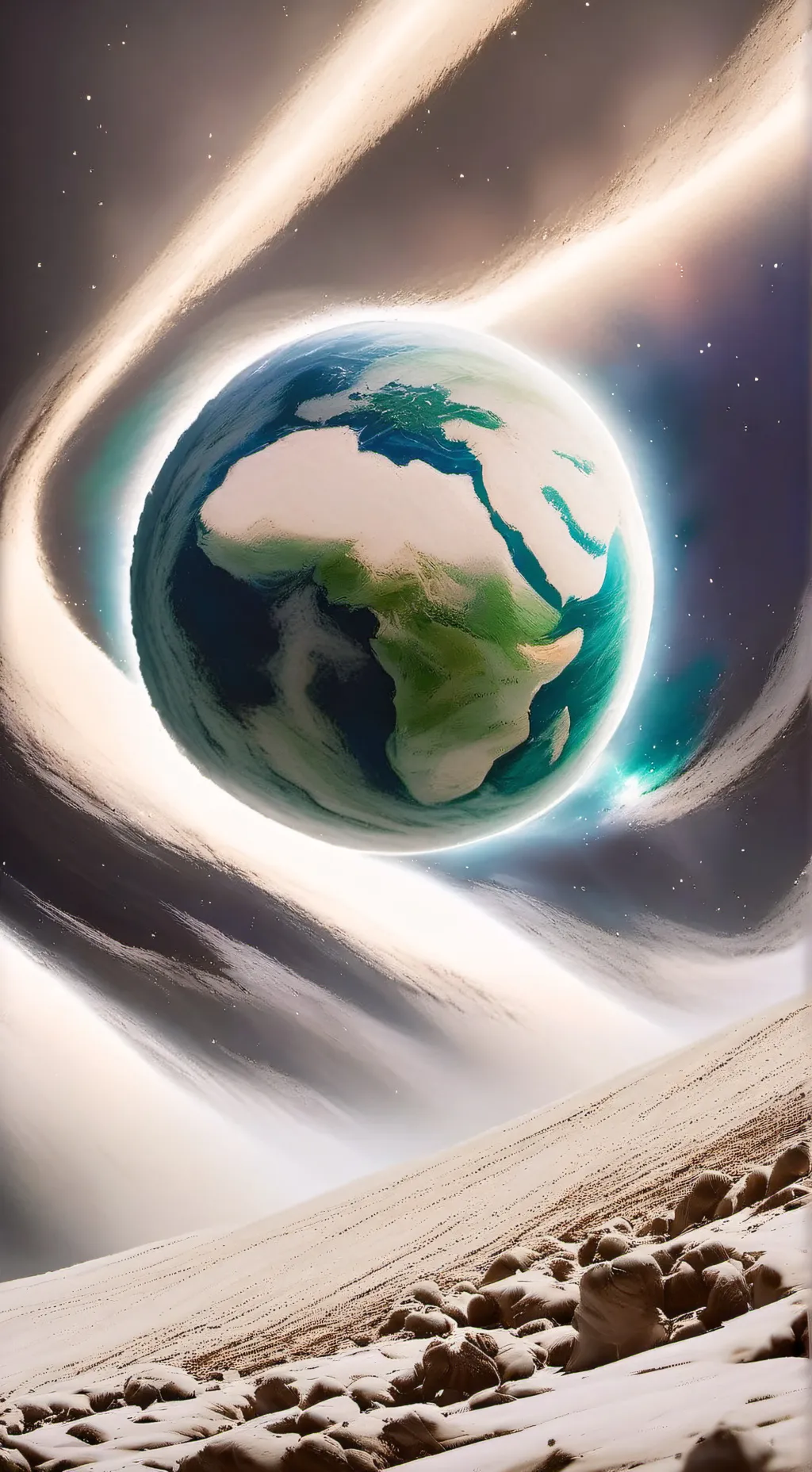 ai character: countryballs! background