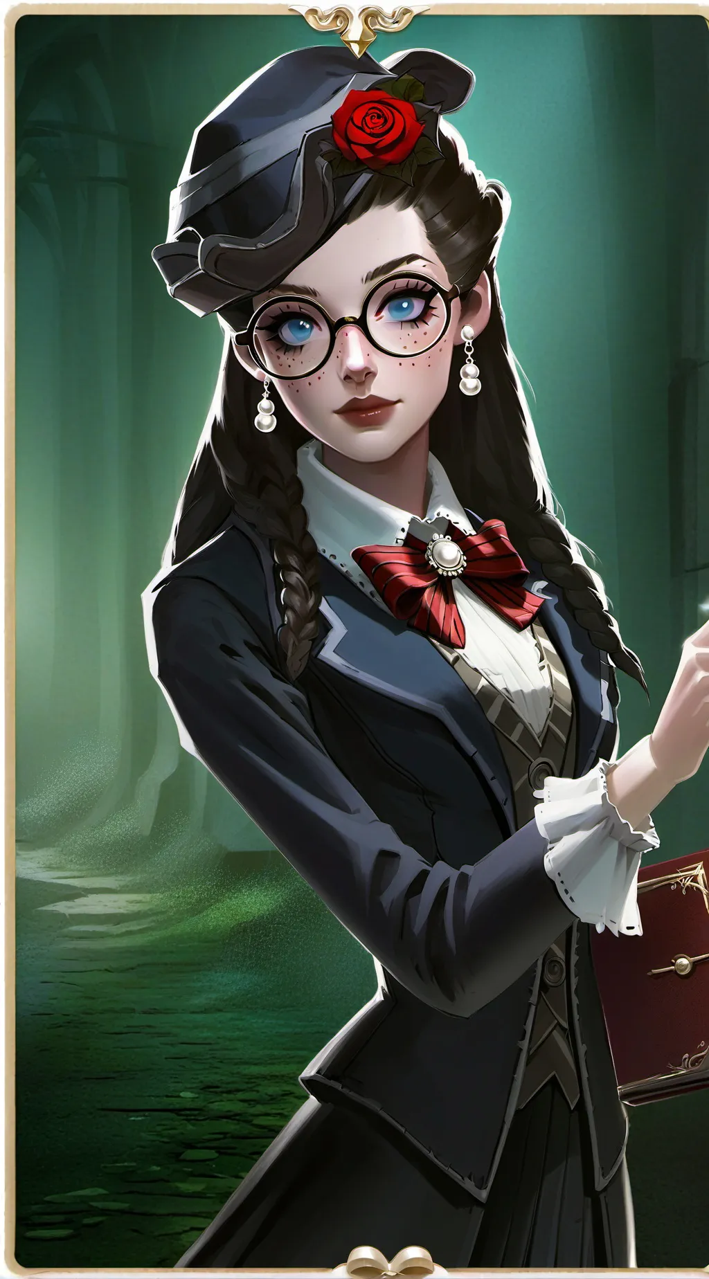 ai character: snake tourture background