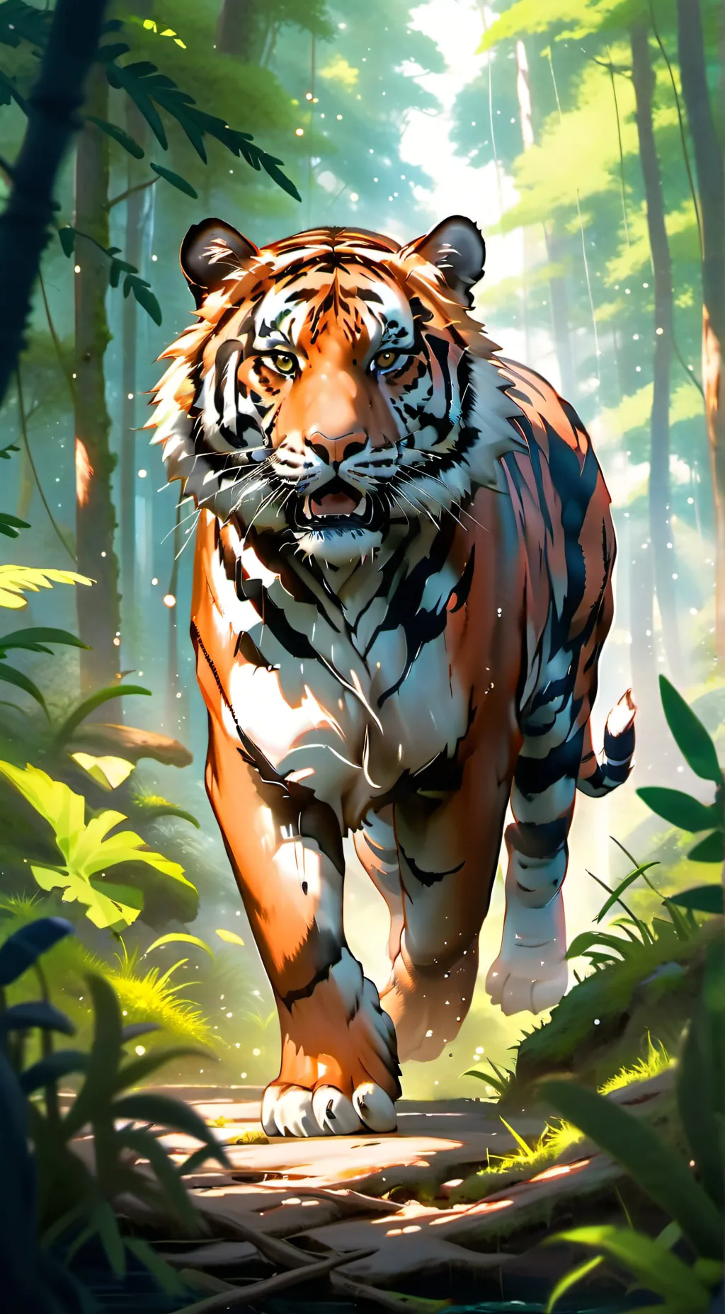ai character: mr tiger background
