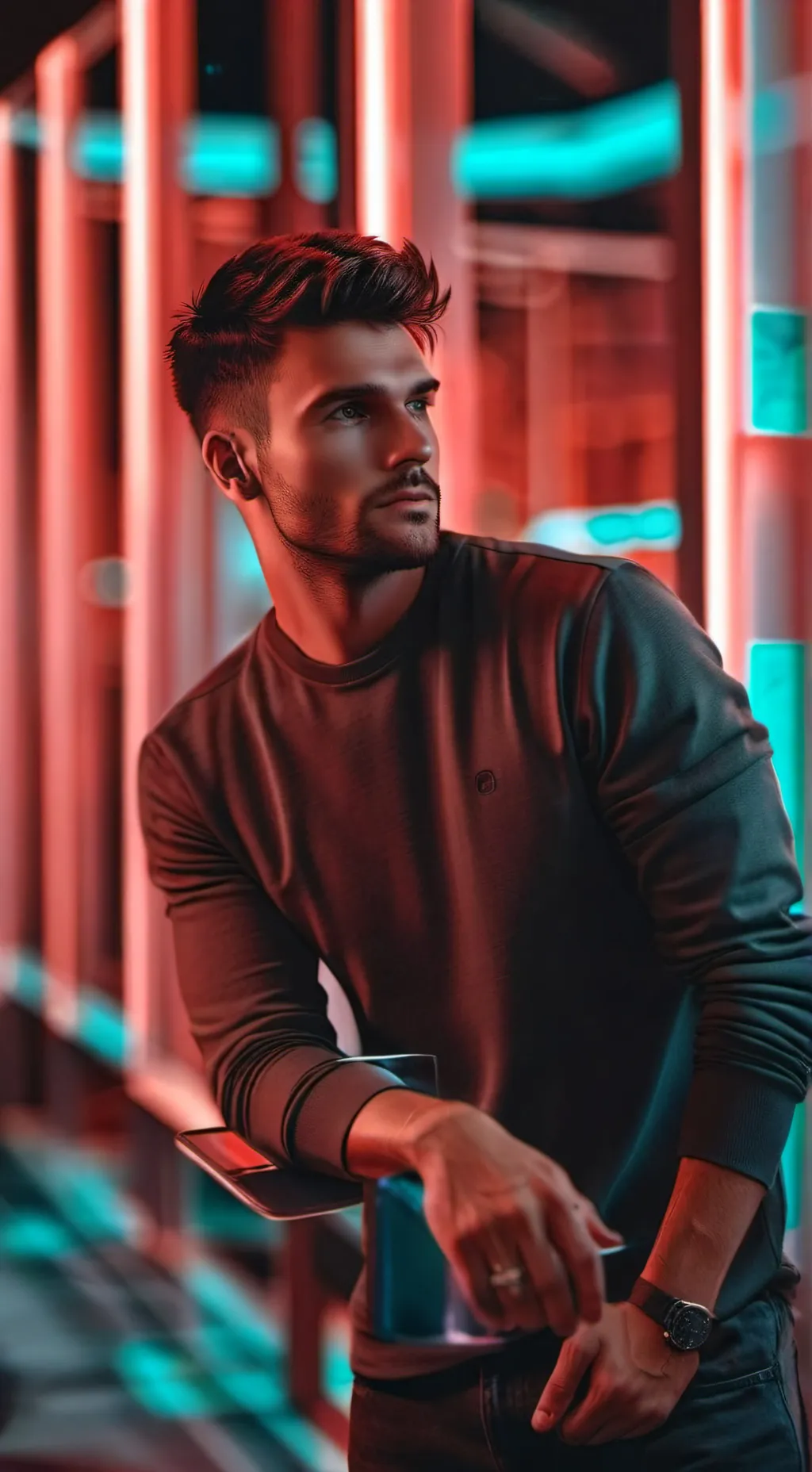 ai character: Vincent background