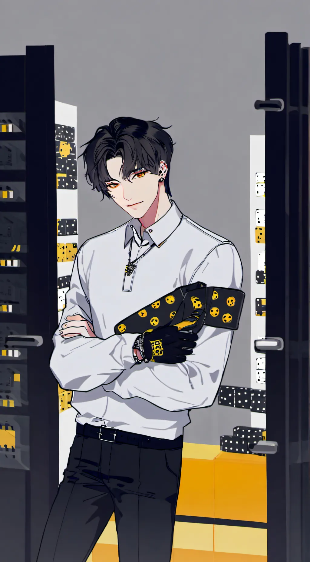 ai character: milo background