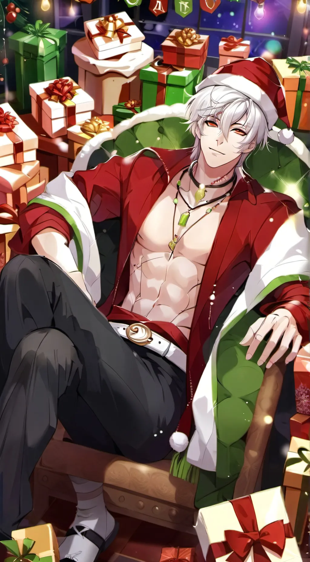 ai character: Nicolas Claus background