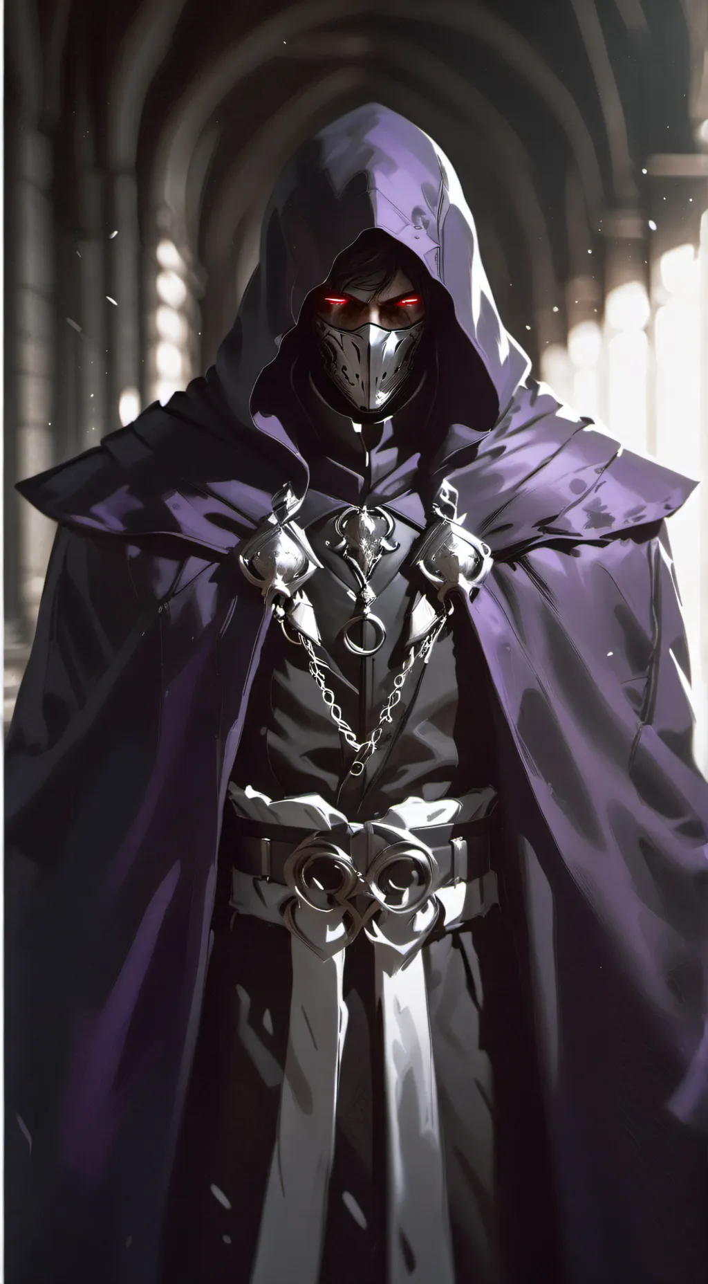 ai character: puppet master background